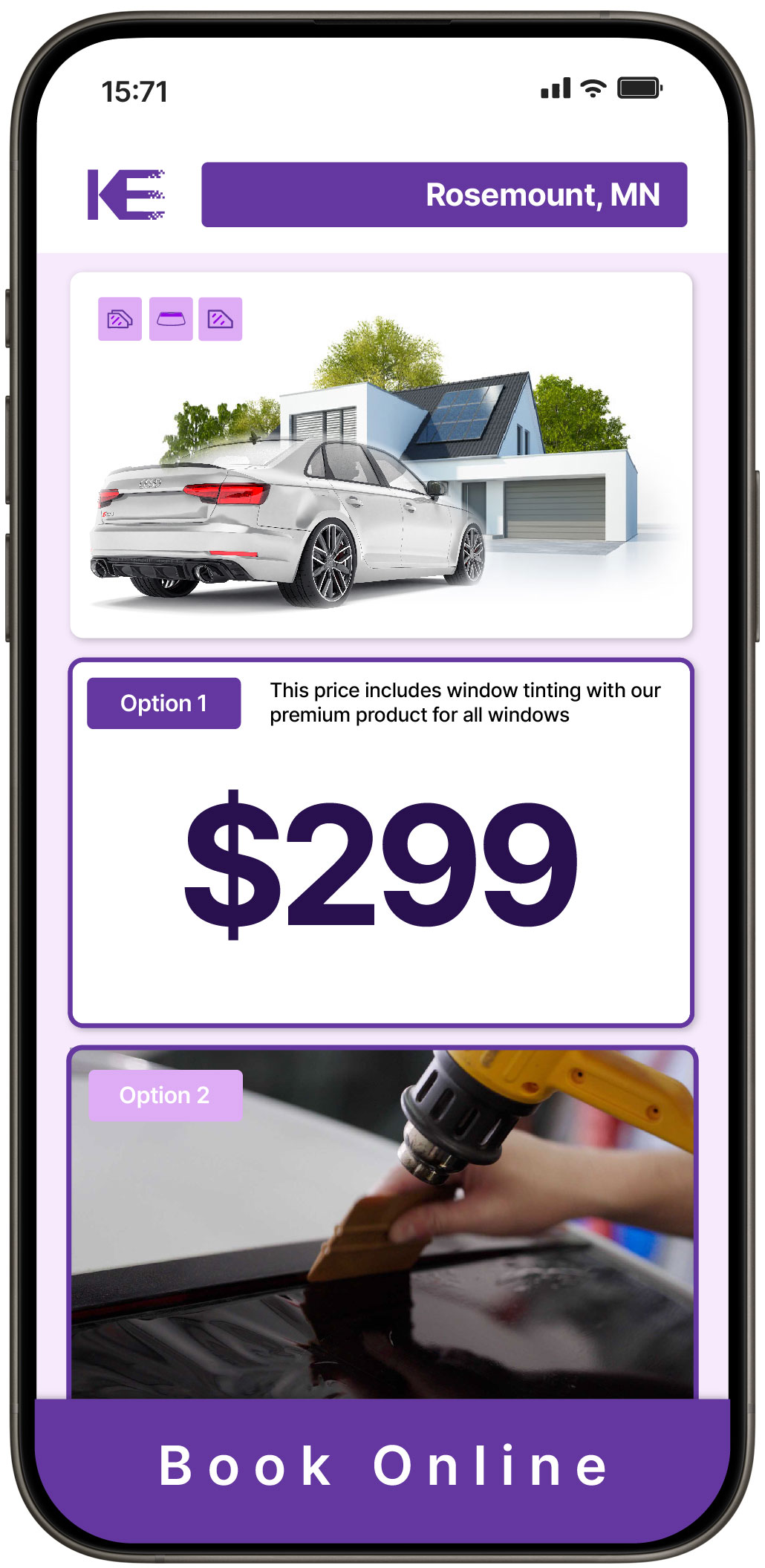 View Reasonable Tesla Window Tinting Rates in Hibbing, Minnesota