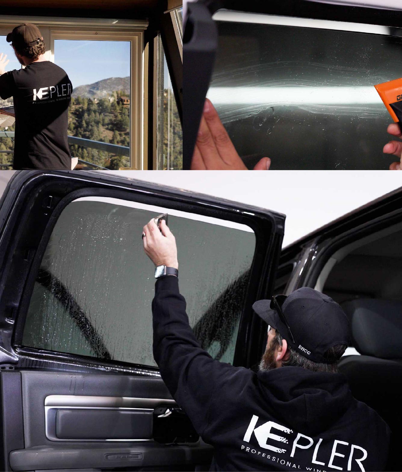 Kepler Window Tinting Specialists at Work in South Saint Paul, Minnesota