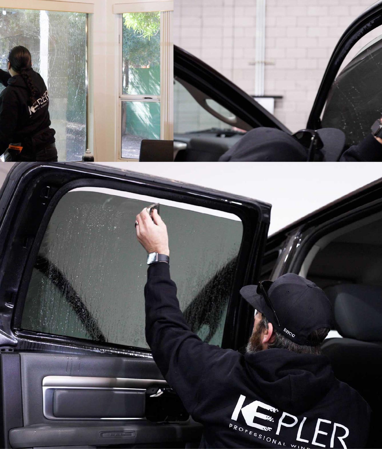 Kepler Window Tinting Specialists at Work in Saint Paul, Minnesota