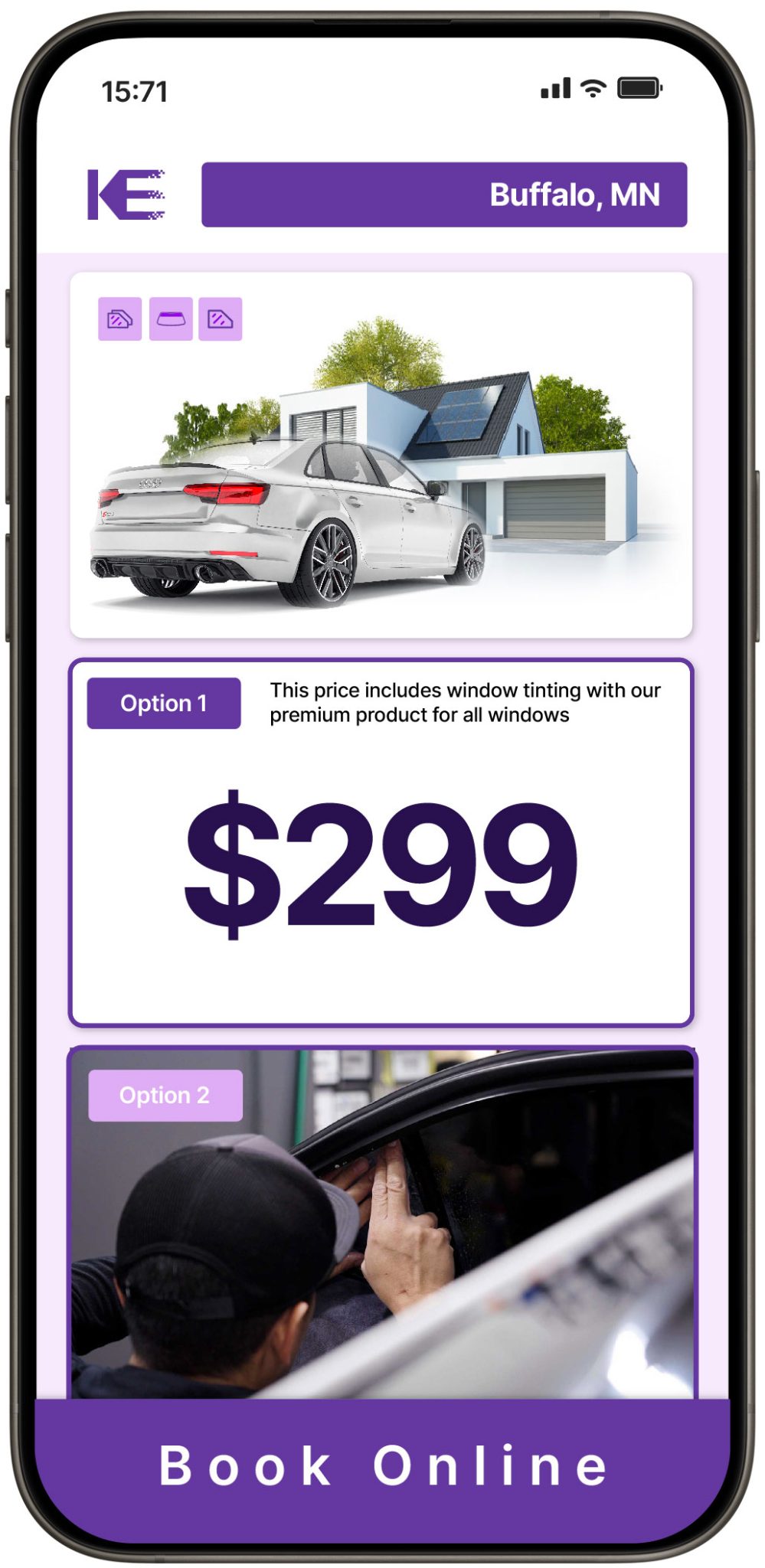 View Competitive Window Tinting Prices in Buffalo, Minnesota