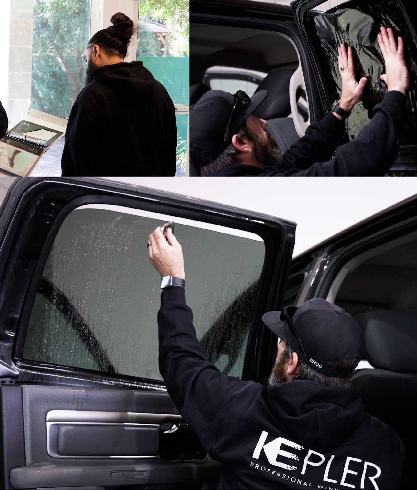 Kepler Window Tinting Specialists at Work in Minnetonka, Minnesota