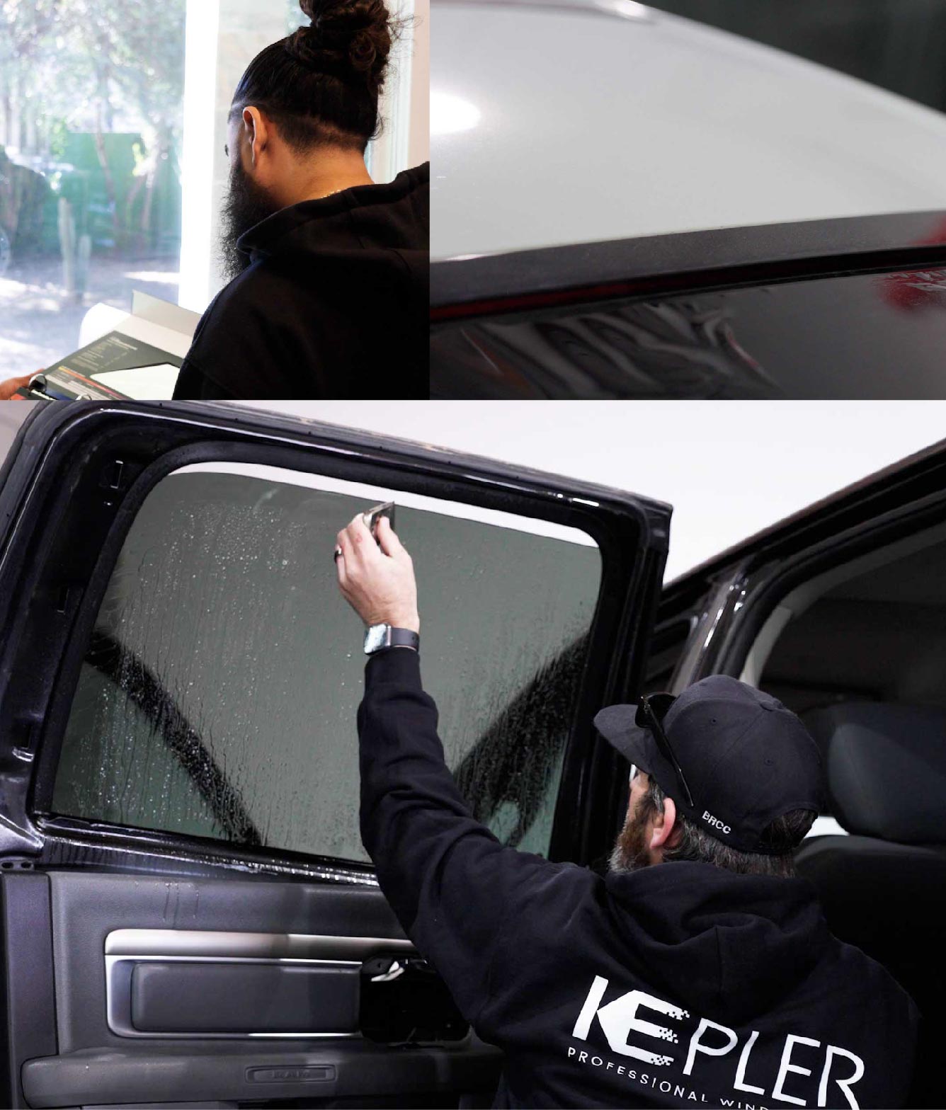 Kepler Window Tinting Specialists at Work in Prior Lake, Minnesota
