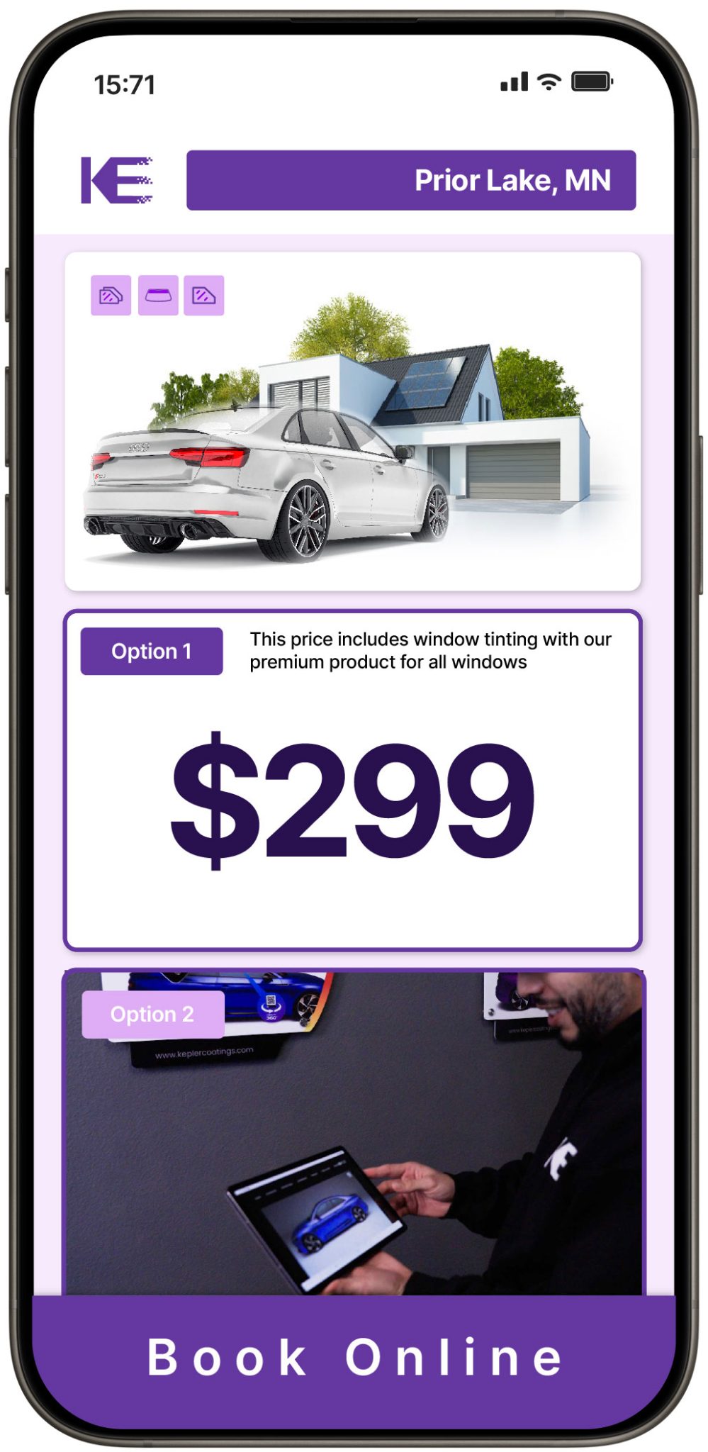 View Competitive Window Tinting Prices in Prior Lake, Minnesota