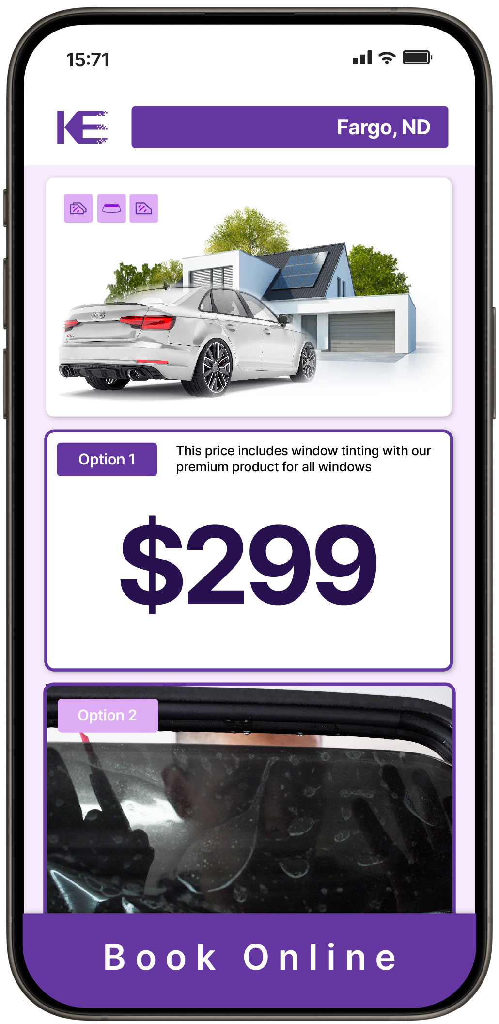 View Reasonable Tesla Window Tinting Rates in Fargo, North Dakota