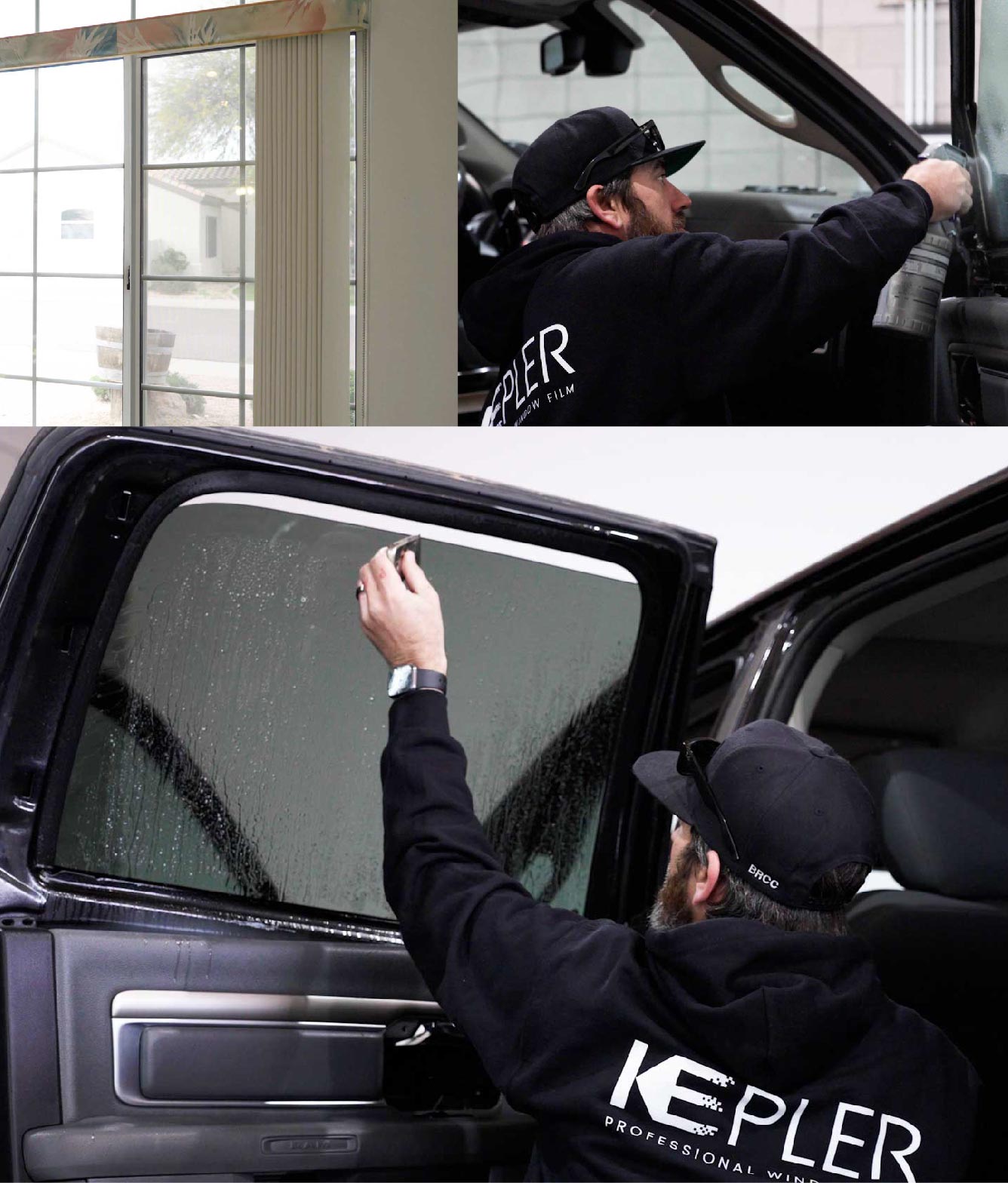 Kepler Window Tinting Specialists at Work in Dickinson, North Dakota