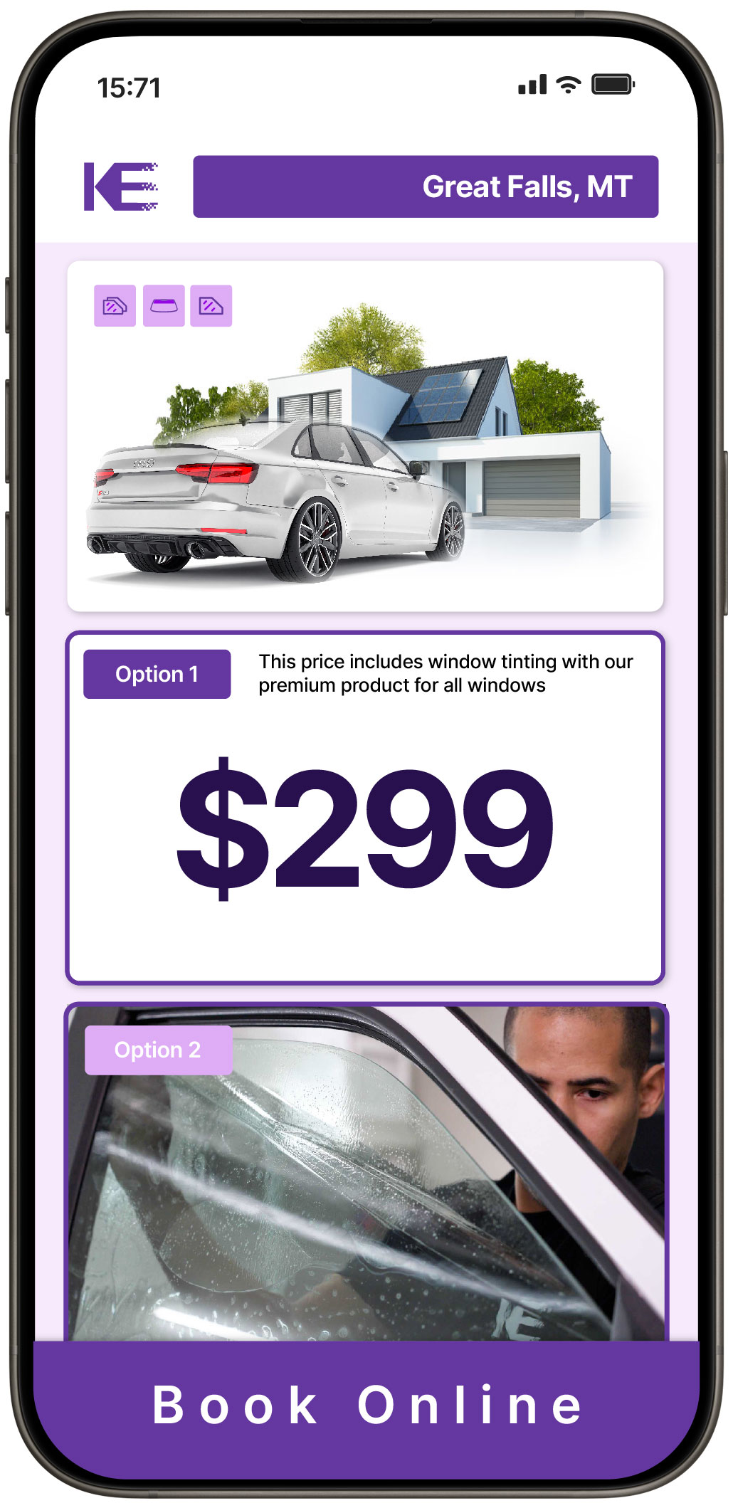 View Reasonable Tesla Window Tinting Rates in Bozeman, Montana