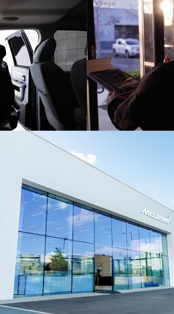 Kepler Automotive Shop Front Tinted with Window Film in Round Lake, Illinois