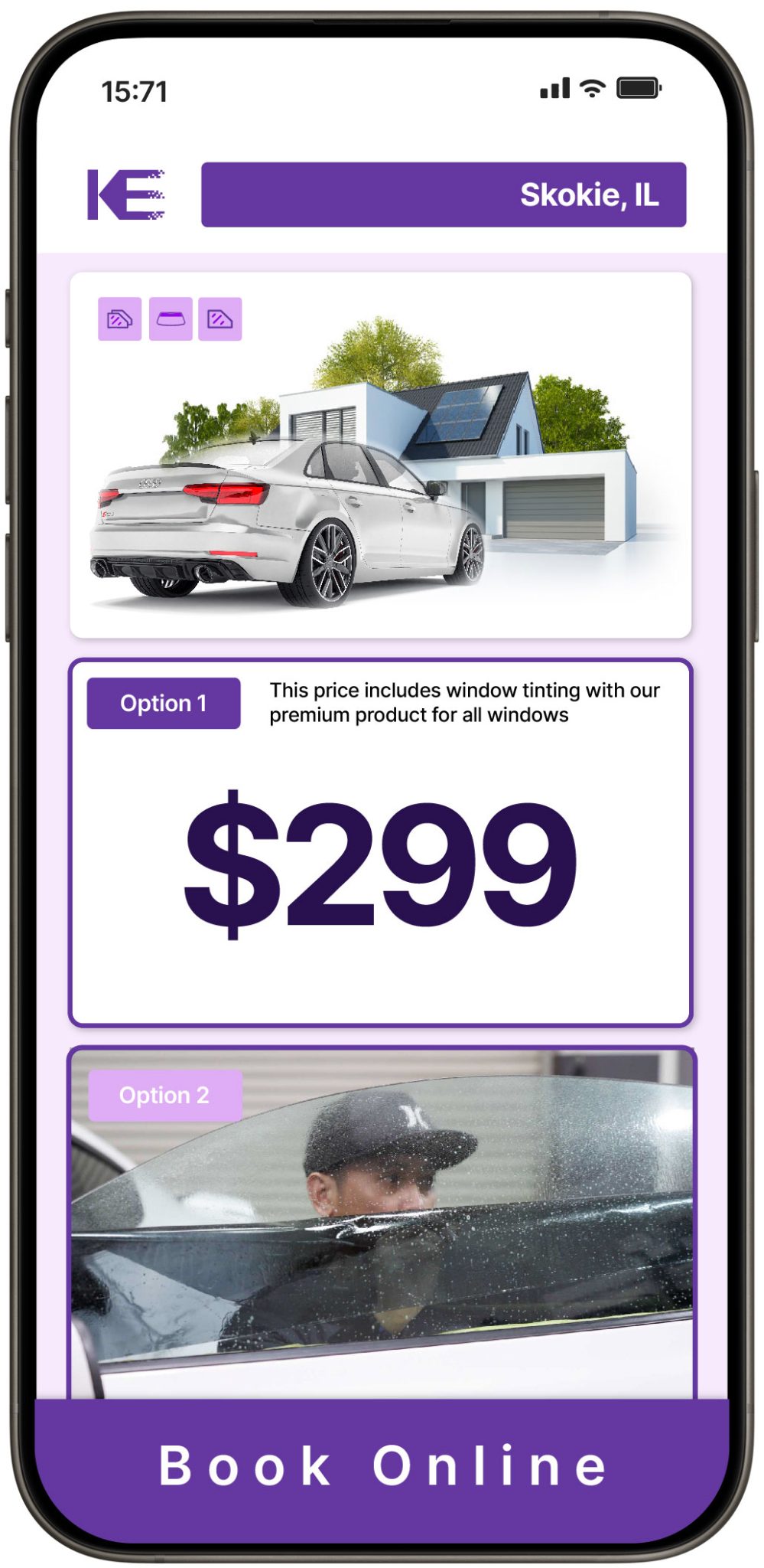 View Competitive Window Tinting Prices in Skokie, Illinois