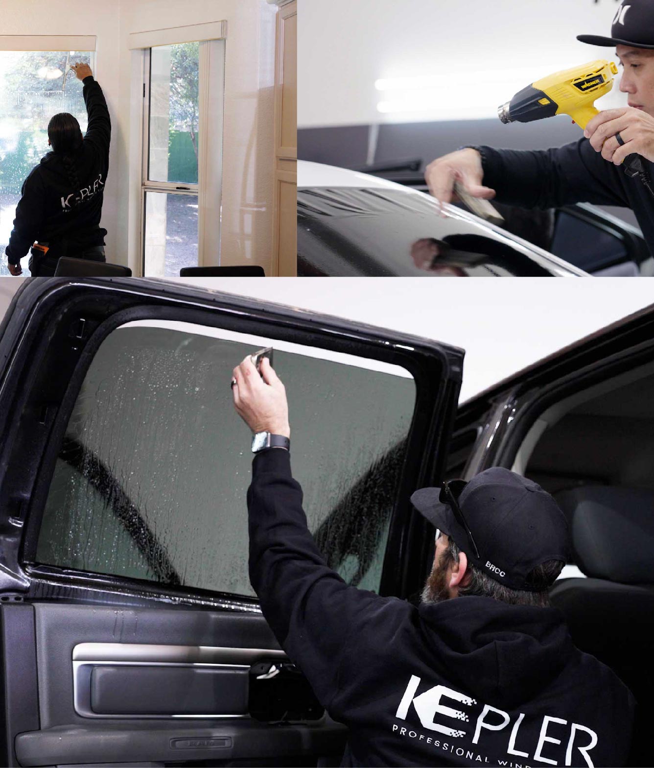 Kepler Window Tinting Specialists at Work in Algonquin, Illinois