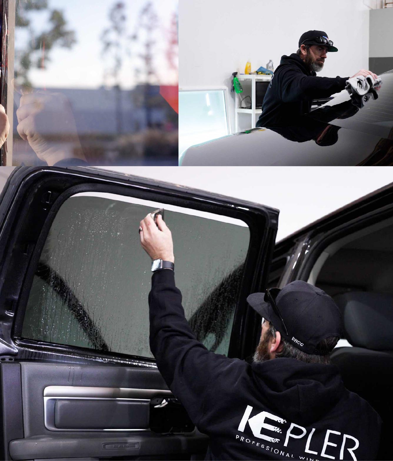 Kepler Window Tinting Specialists at Work in Blue Island, Illinois
