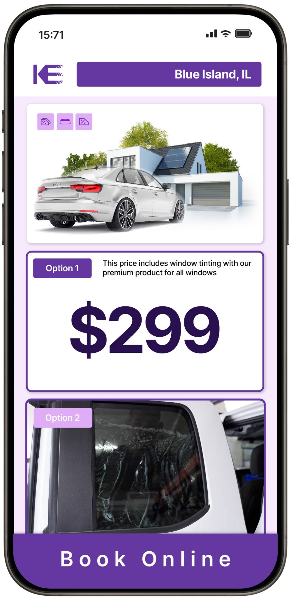 View Competitive Window Tinting Prices in Blue Island, Illinois