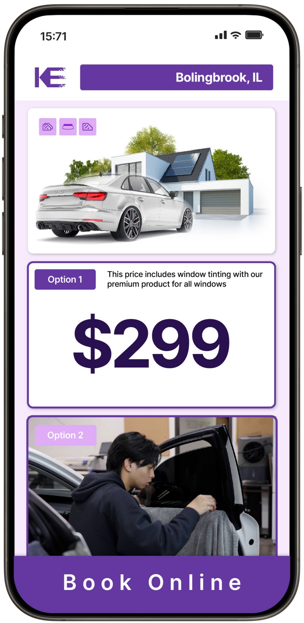View Competitive Window Tinting Prices in Bolingbrook, Illinois