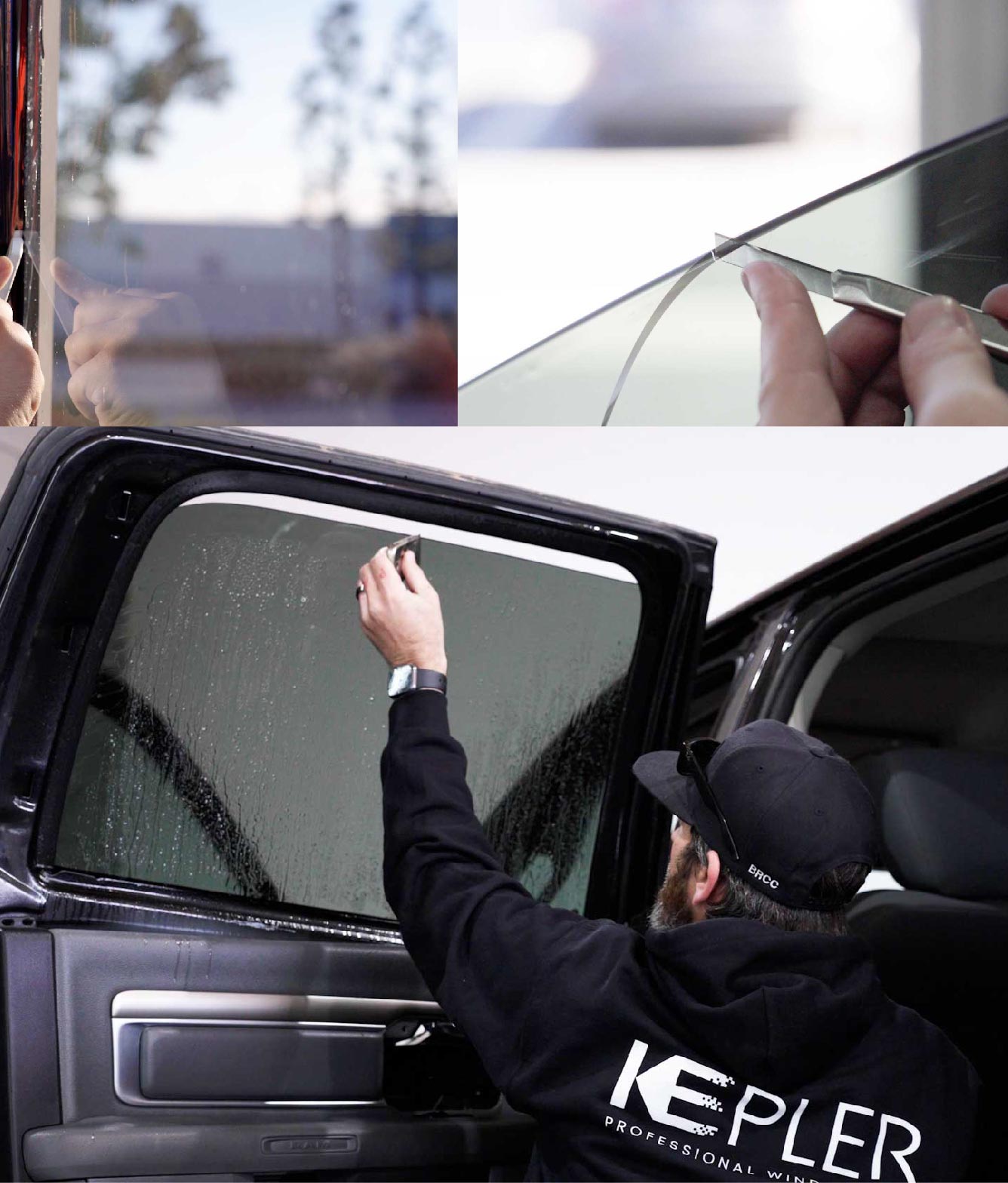 Kepler Window Tinting Specialists at Work in Galesburg, Illinois
