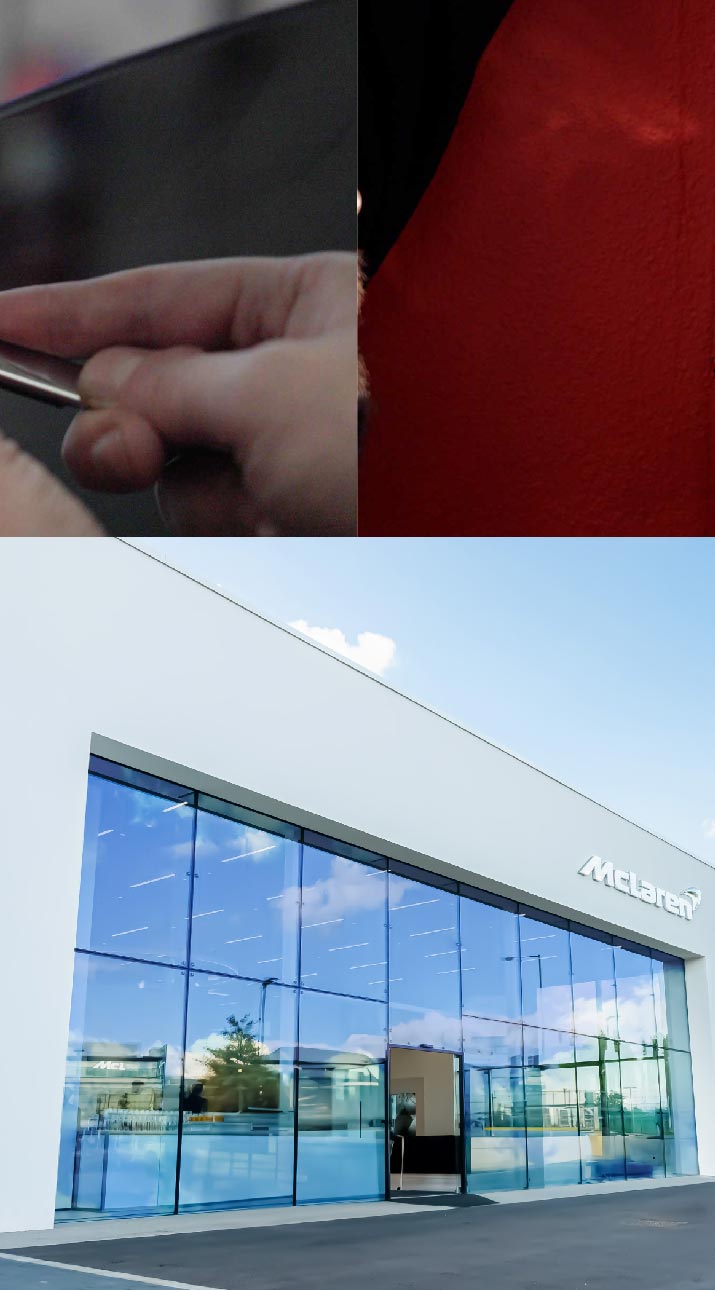 Kepler Automotive Shop Front Tinted with Window Film in Galesburg, Illinois