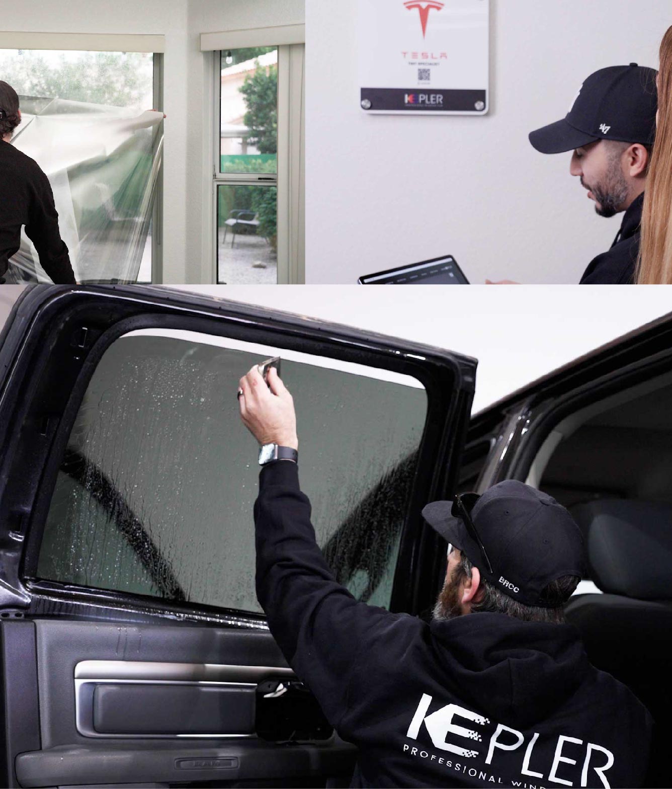 Kepler Window Tinting Specialists at Work in Ozark, Missouri