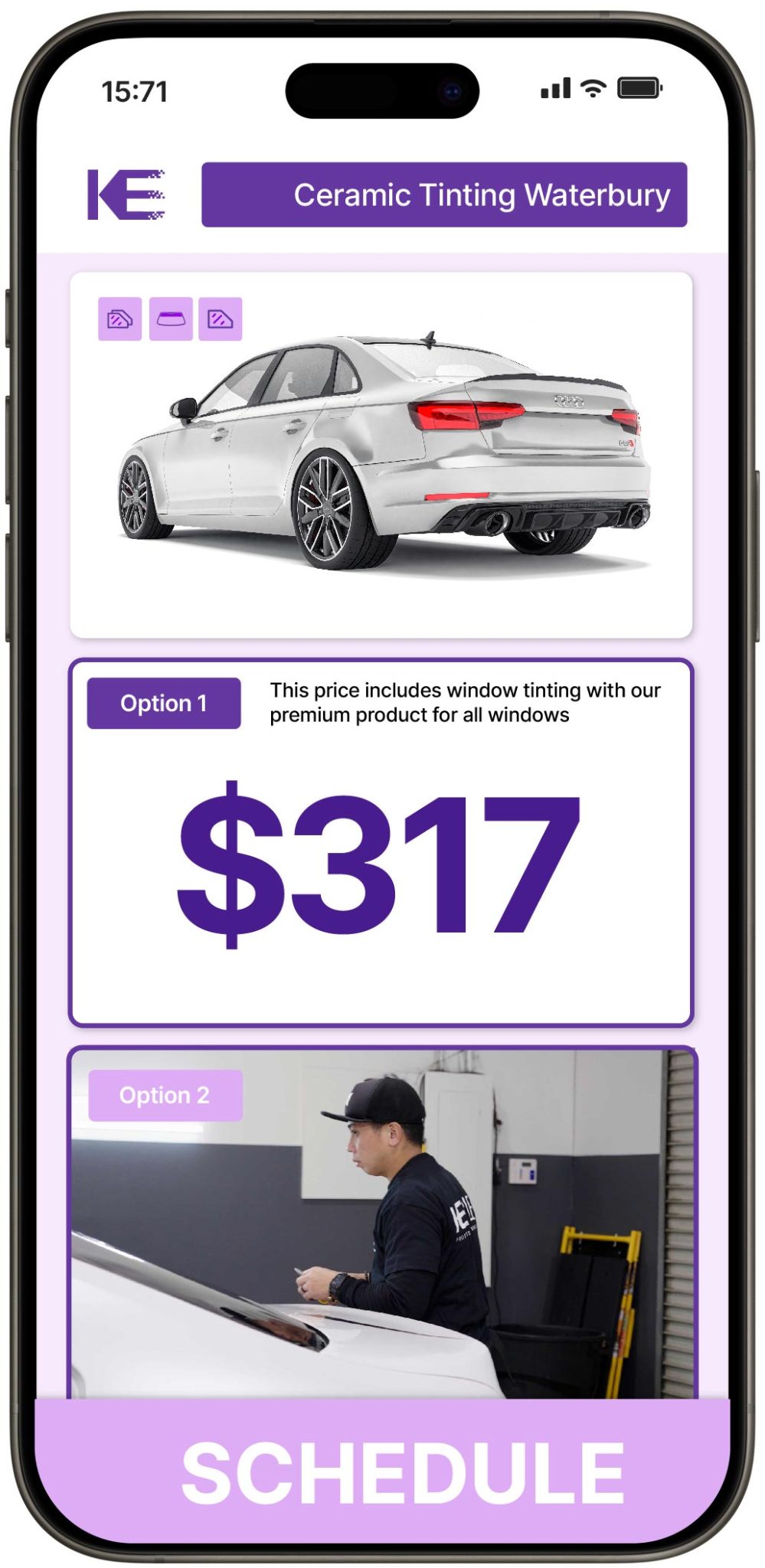 View Affordable Ceramic Window Tinting Prices in Waterbury, Connecticut