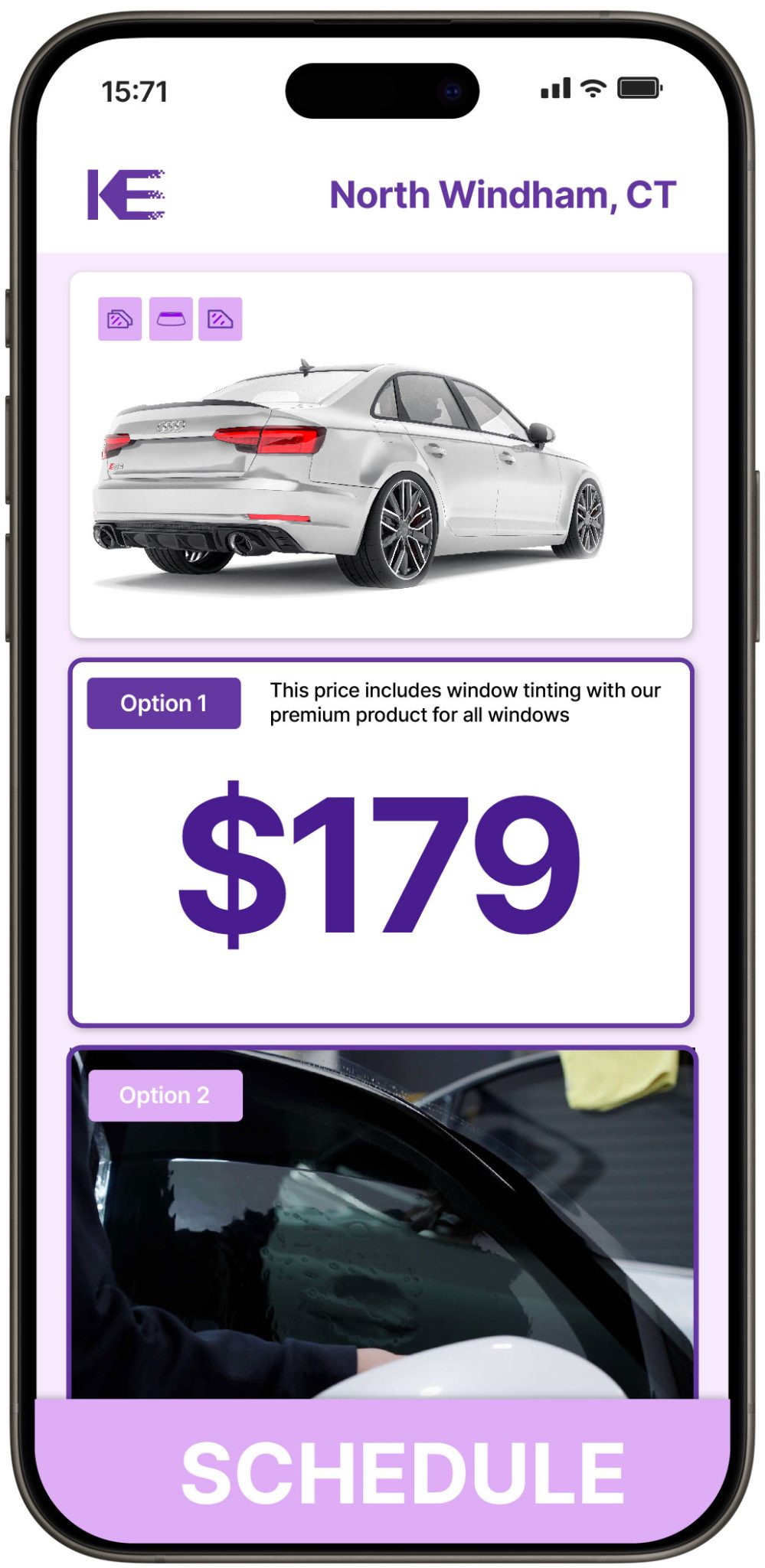 View Competitive Car Window Tinting Prices in North Windham, Connecticut