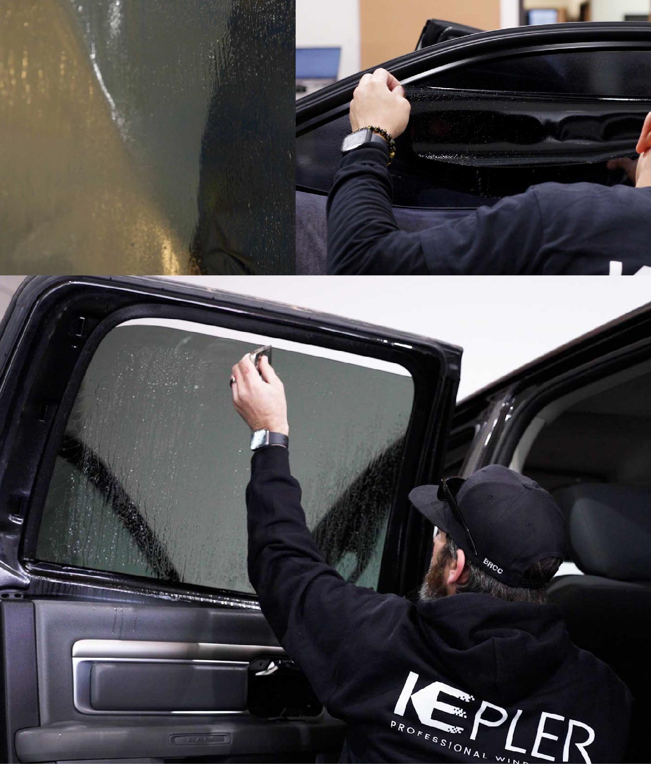 Kepler Window Tinting Specialists at Work in Kansas City, Kansas