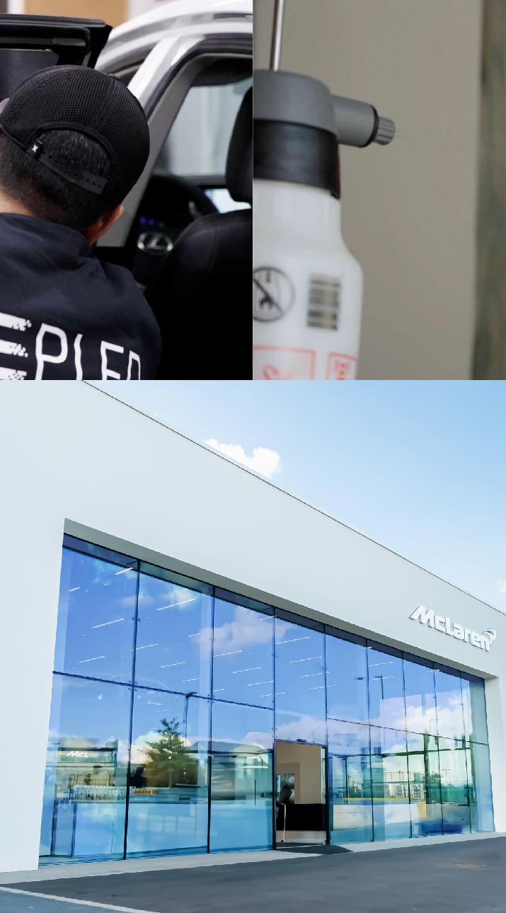 Kepler Automotive Shop Front Tinted with Window Film in Kansas City, Kansas