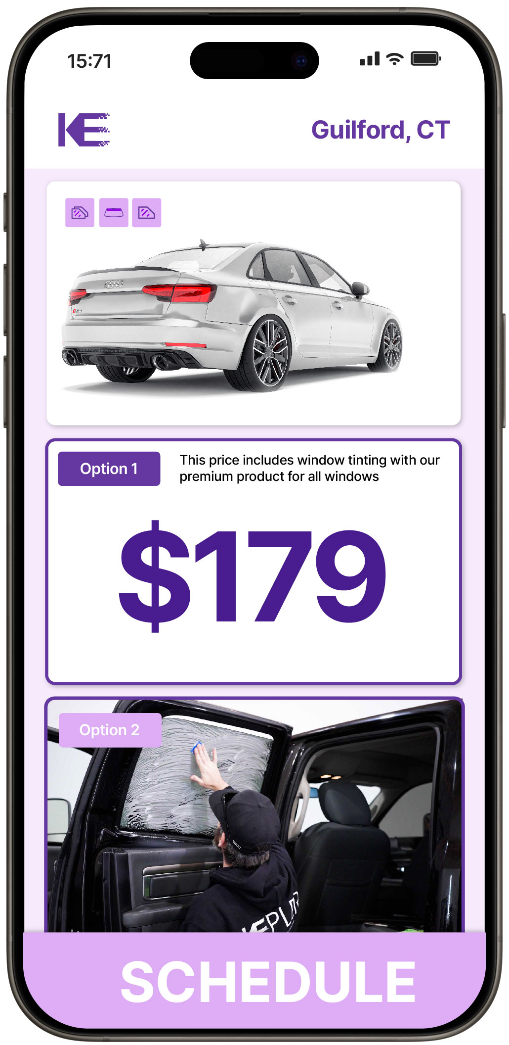 Car Window Tinting Guilford | Professional Tinting from $139