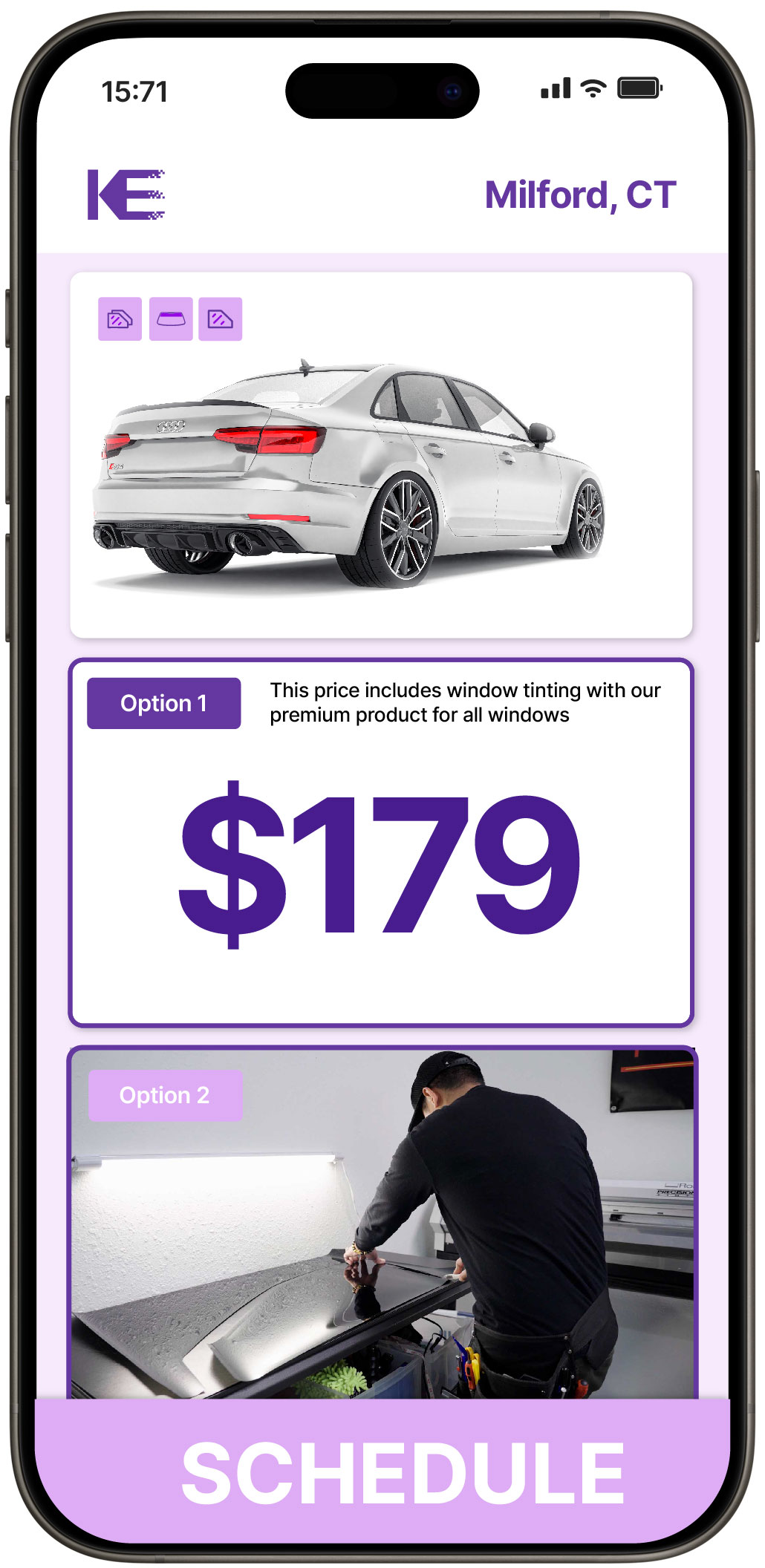Car Window Tinting Milford | Professional Tinting from $139