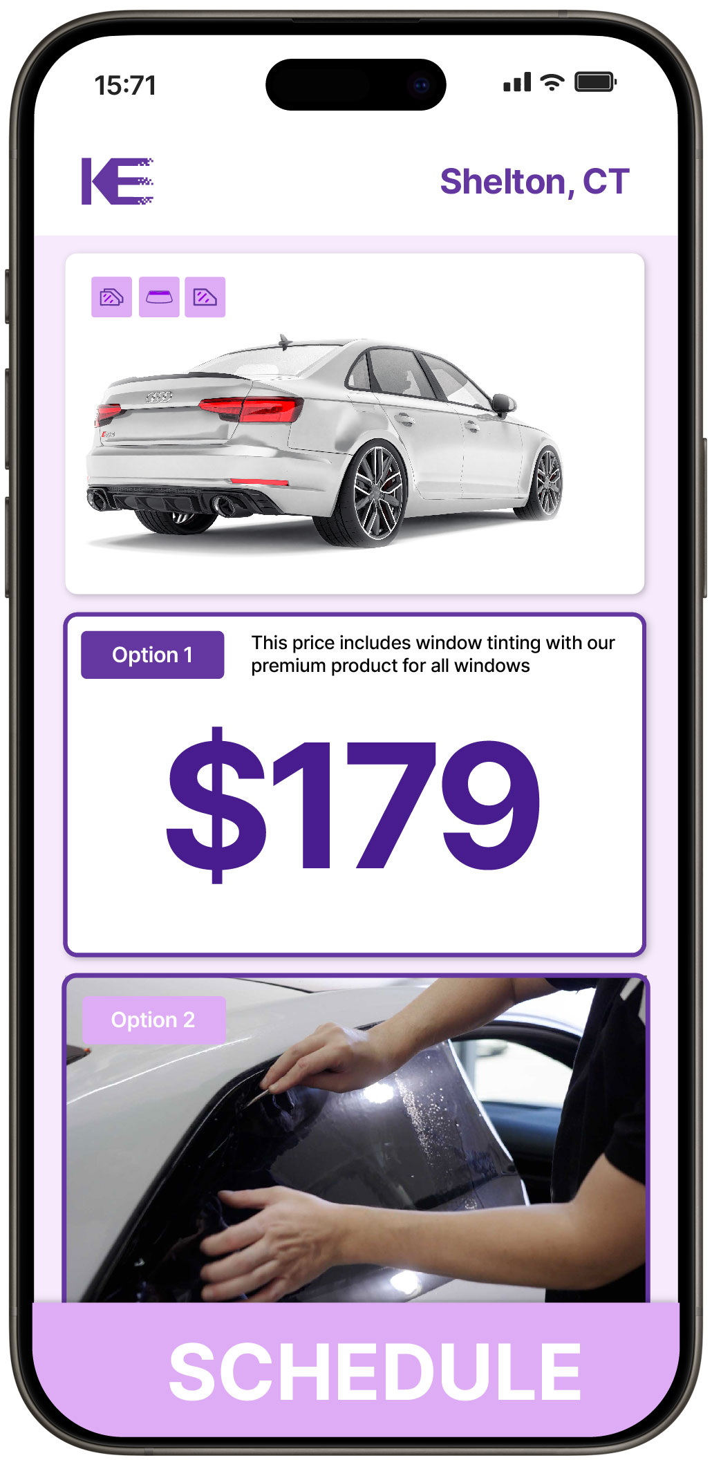 View Affordable Car Window Tinting Prices in Shelton, Connecticut