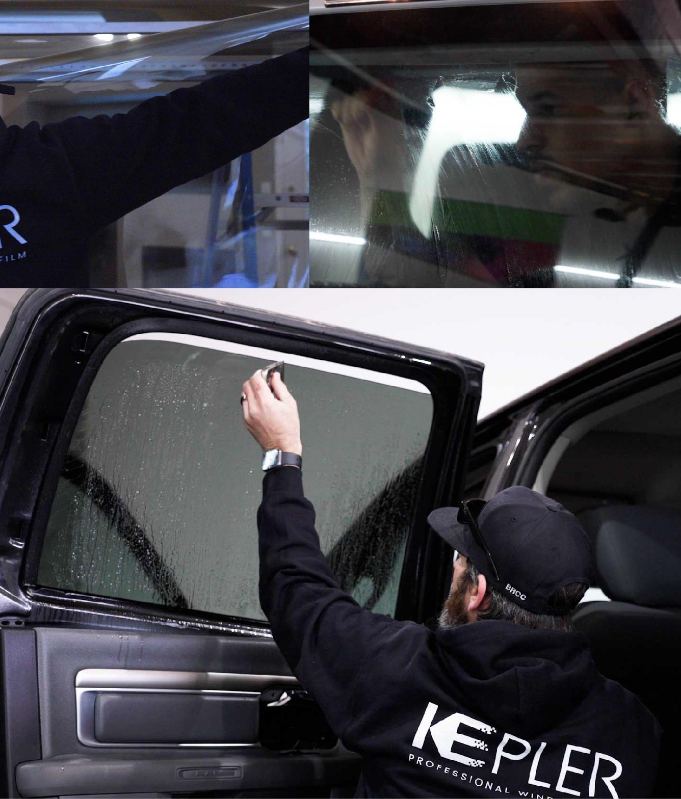 Kepler Window Tinting Specialists at Work in Hutchinson, Kansas
