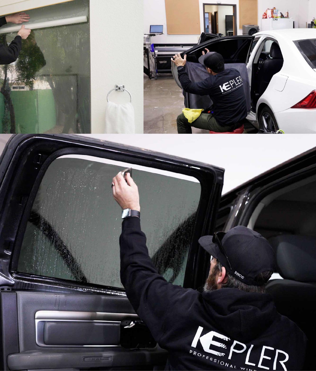 Kepler Window Tinting Specialists at Work in Bellevue, Nebraska