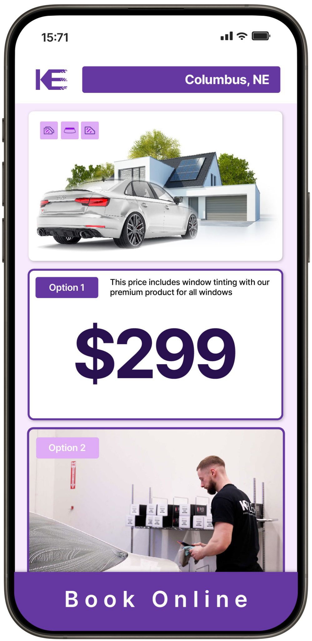 View Competitive Window Tinting Prices in Columbus, Nebraska