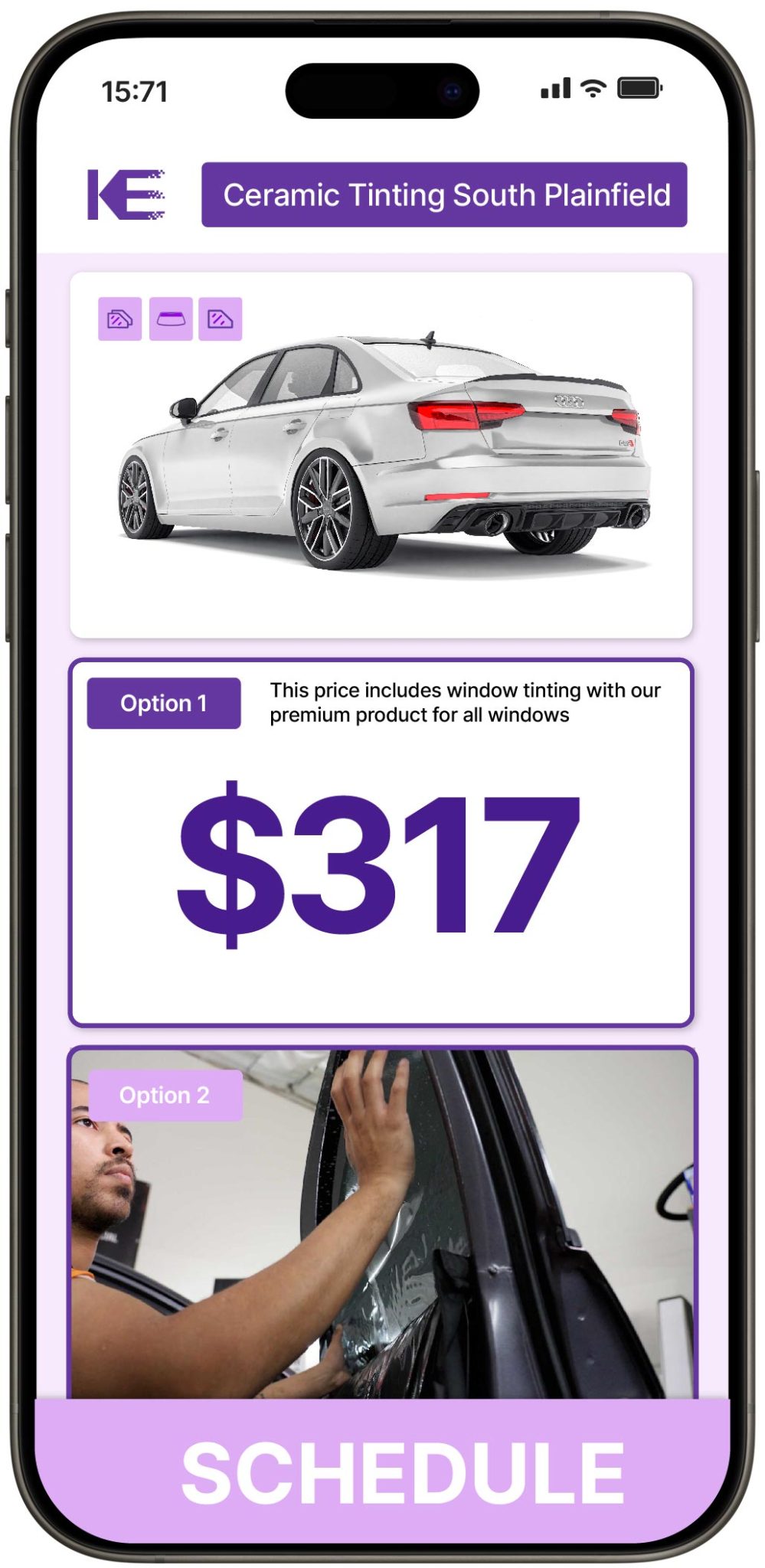 View Competitive Ceramic Window Tinting Prices in South Plainfield, New Jersey