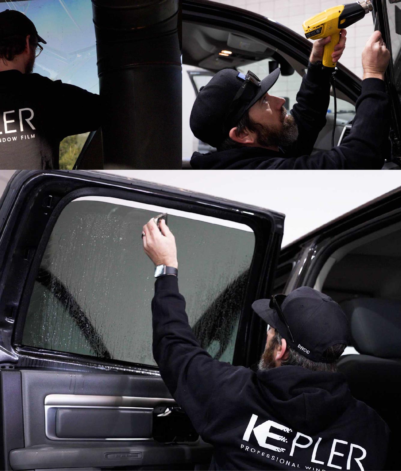 Kepler Window Tinting Specialists at Work in Hastings, Nebraska