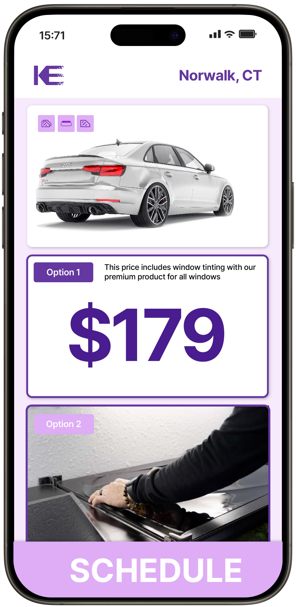 View Affordable Car Window Tinting Prices in Norwalk, Connecticut