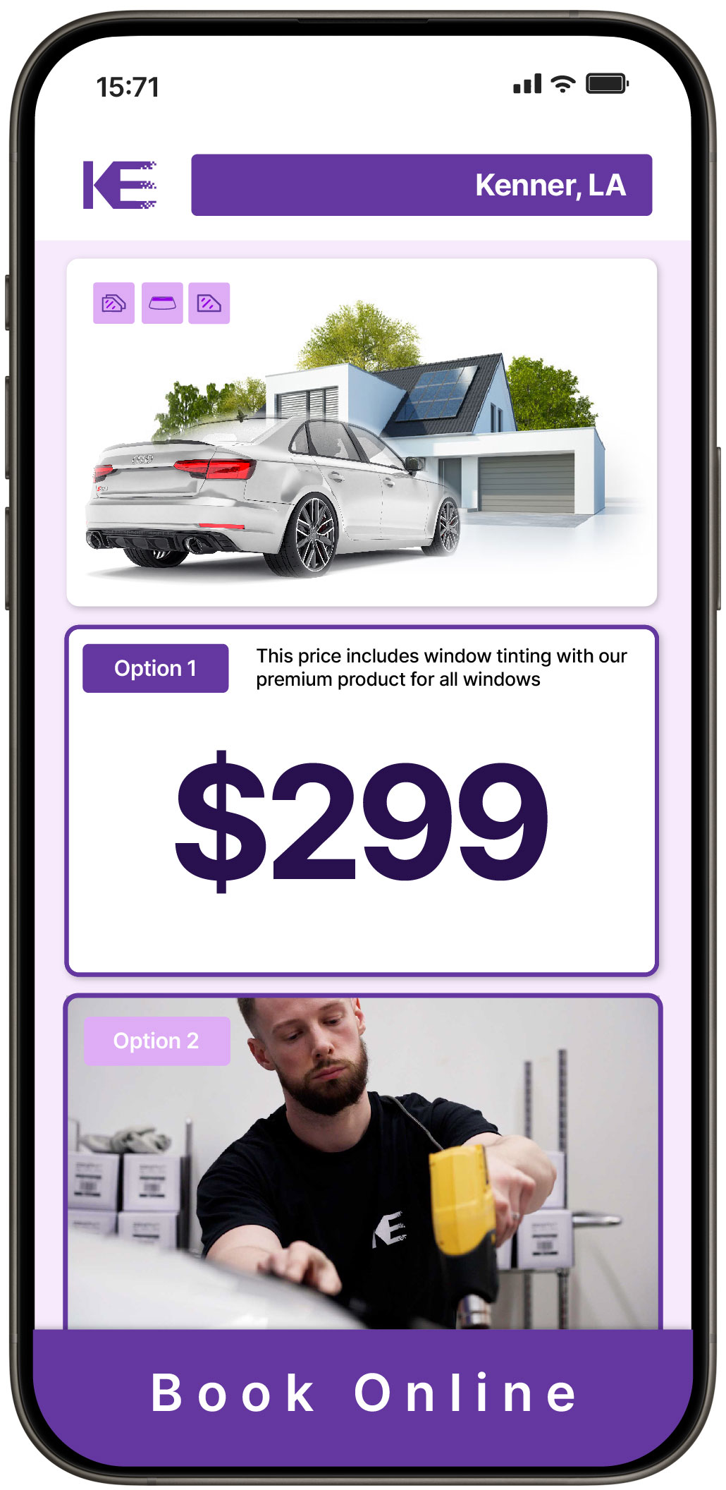 View Reasonable Tesla Window Tinting Rates in Lafayette, Louisiana