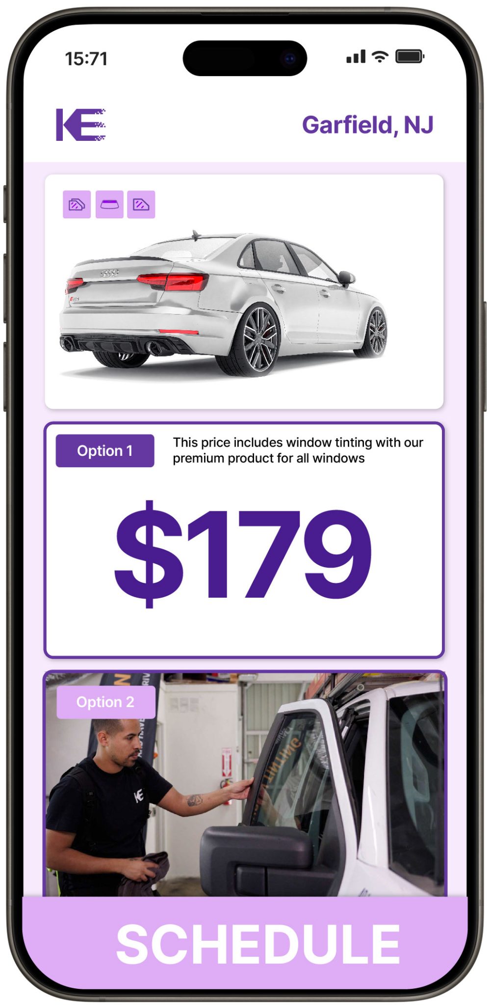 View Reasonable Car Window Tinting Prices in Garfield, New Jersey