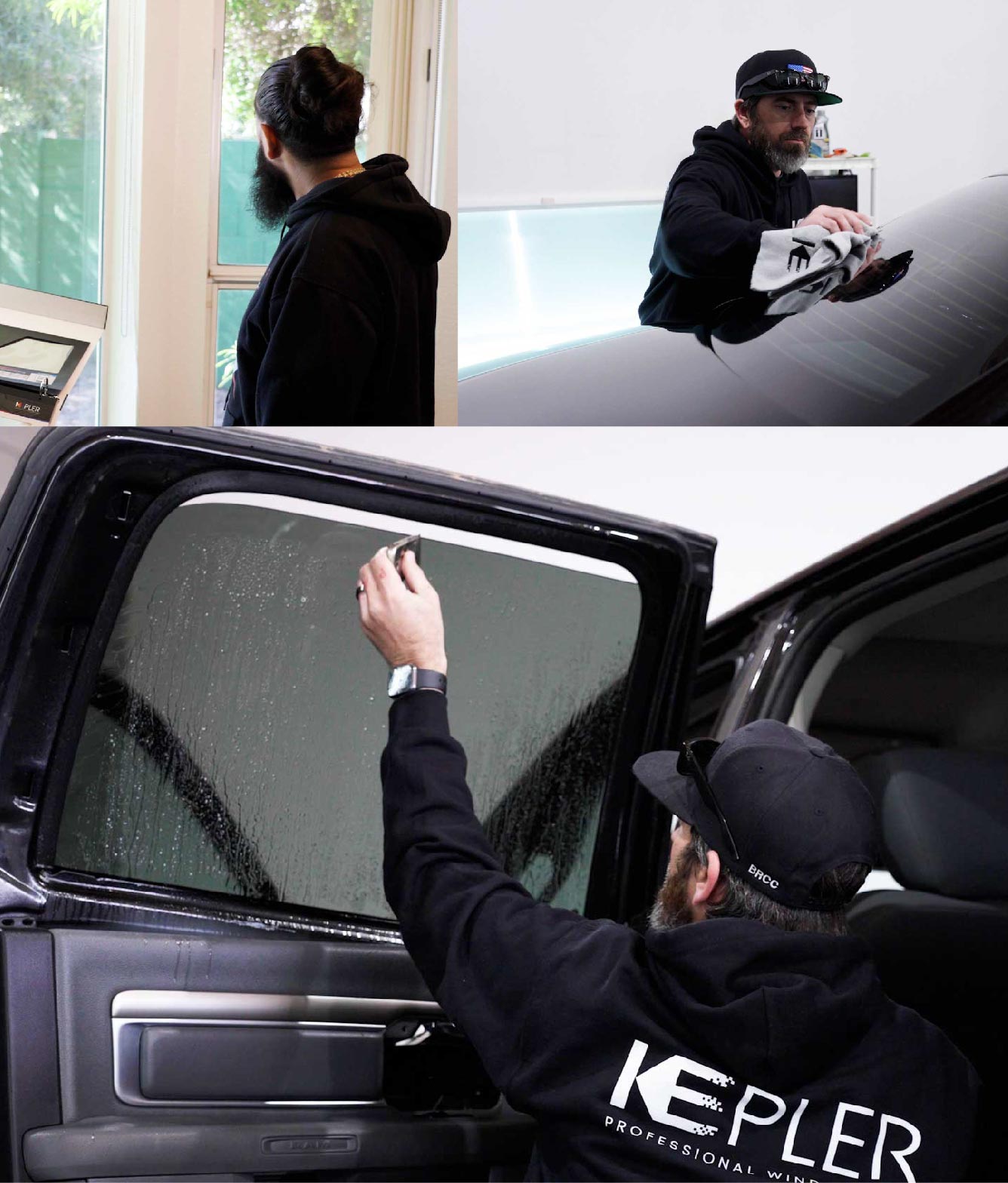 Kepler Window Tinting Specialists at Work in Sulphur, Louisiana