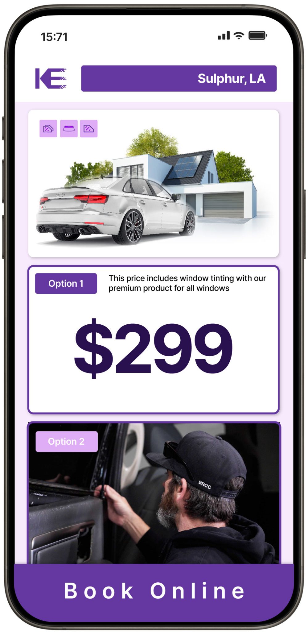 View Competitive Window Tinting Prices in Sulphur, Louisiana