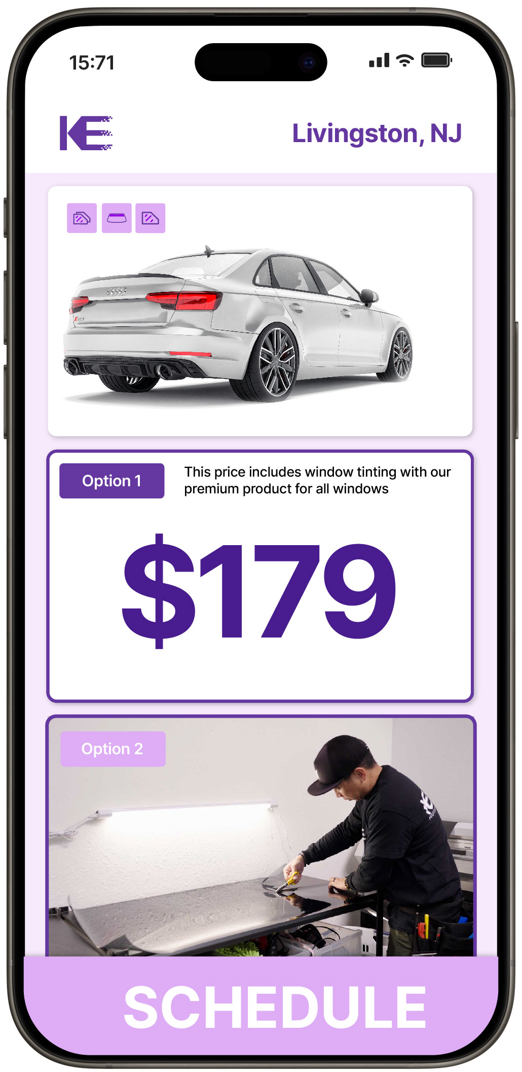 Car Window Tinting Livingston | Professional Tinting from $139