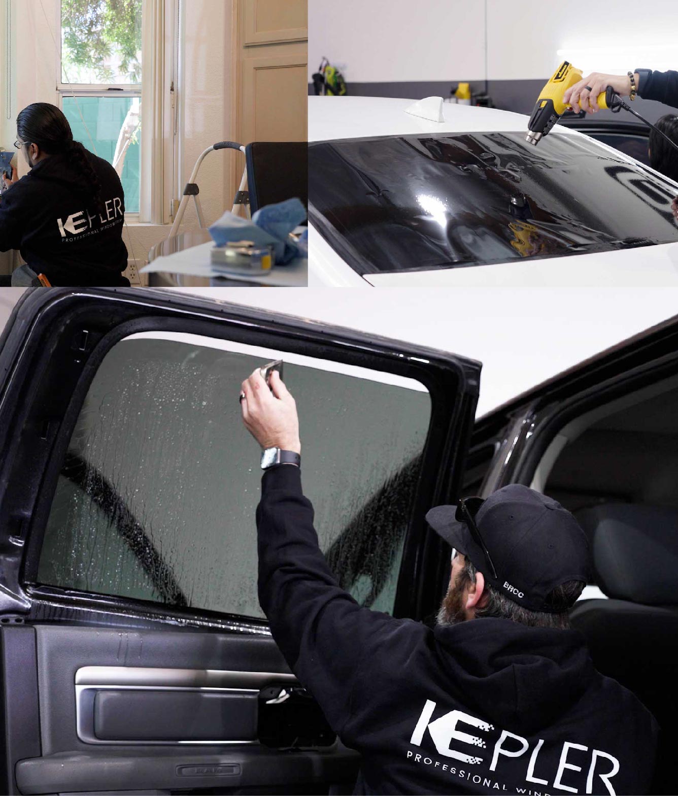 Kepler Window Tinting Specialists at Work in Alexandria, Louisiana