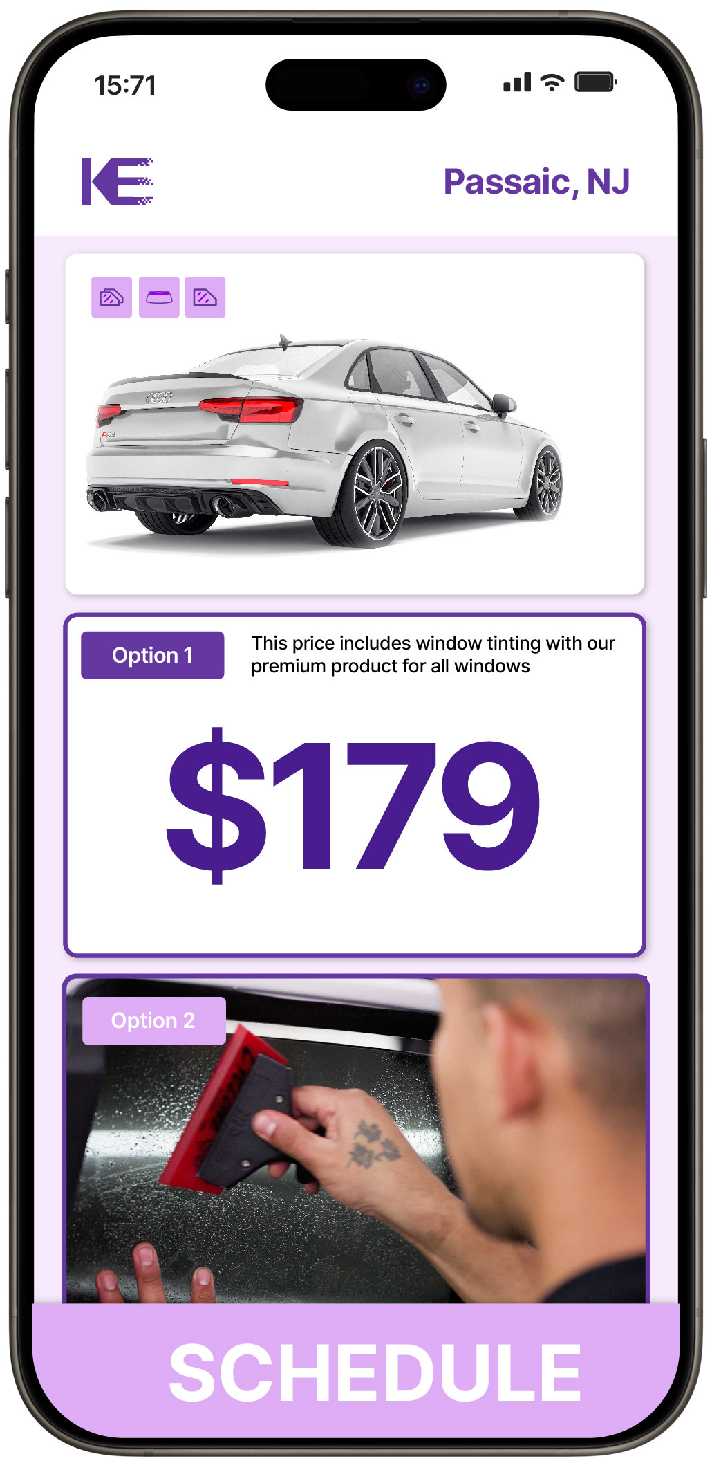 View Competitive Car Window Tinting Prices in Passaic, New Jersey