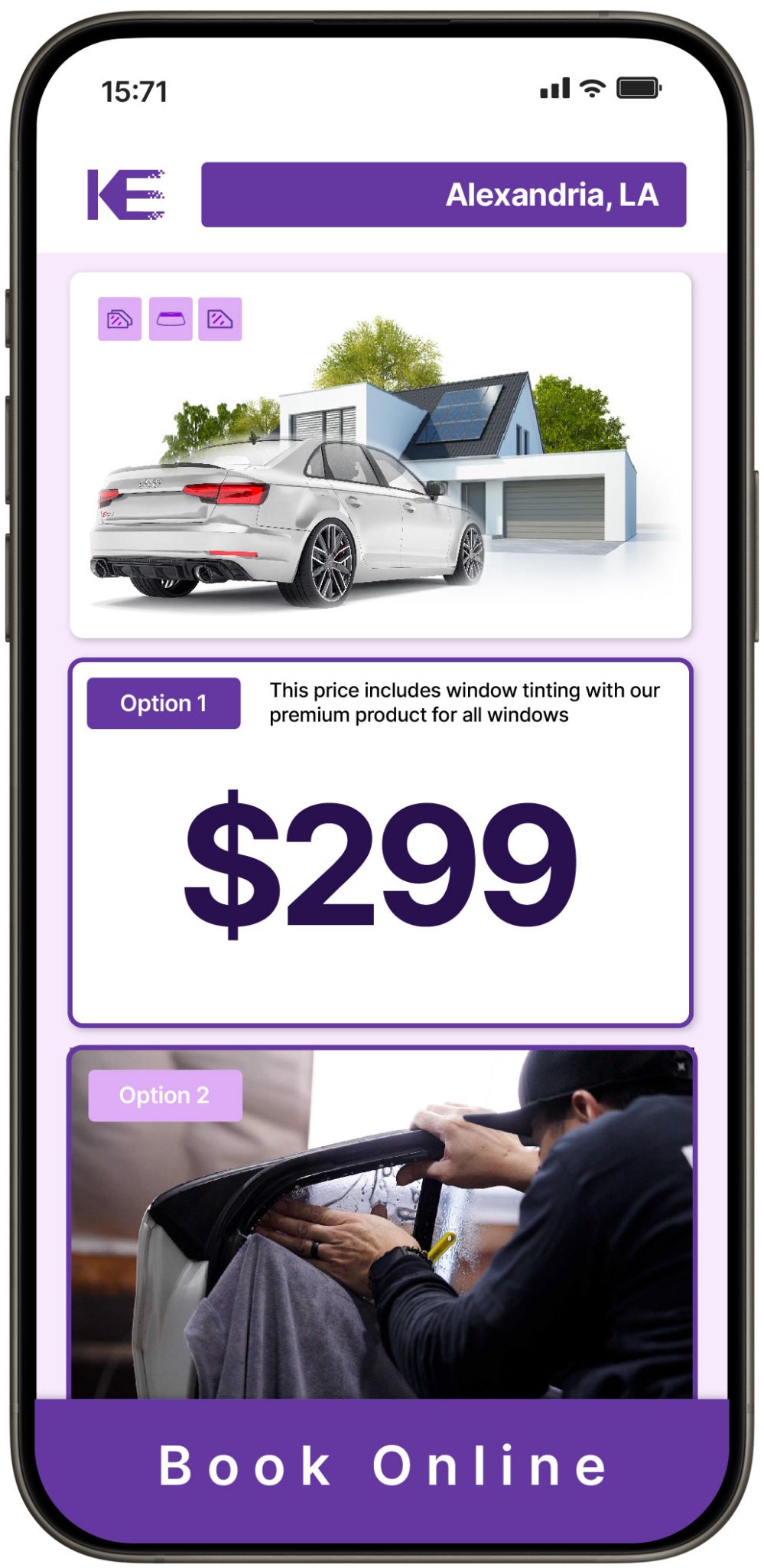 View Competitive Window Tinting Prices in Alexandria, Louisiana