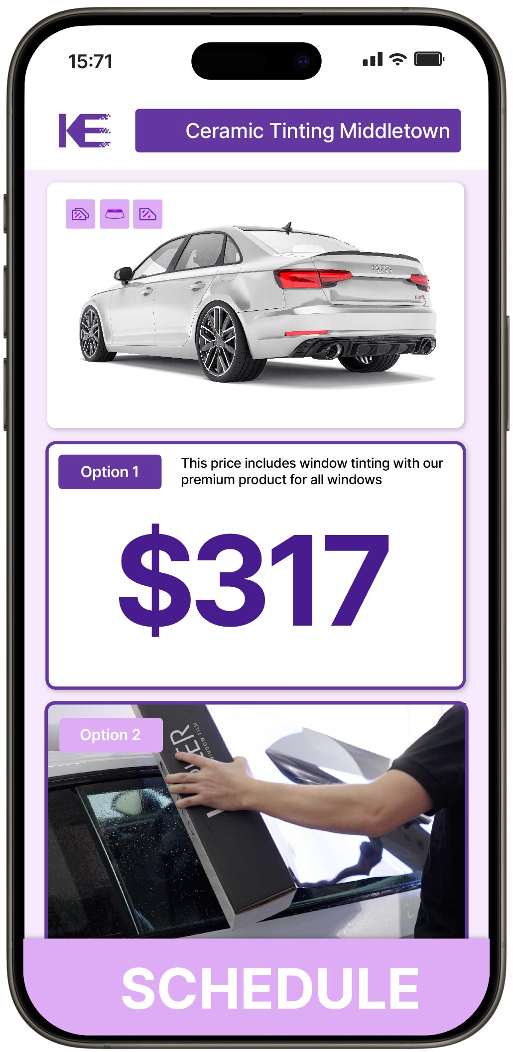 Ceramic Window Tinting Middletown | Professional Tinting from $249
