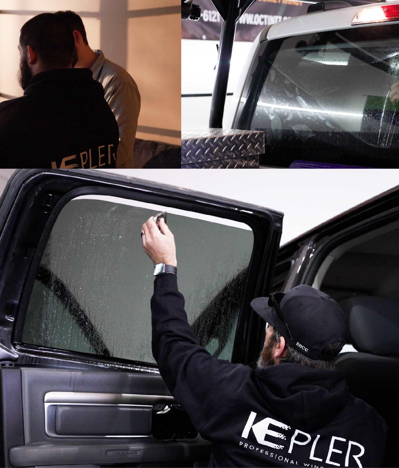 Kepler Window Tinting Specialists at Work in Cabot, Arkansas