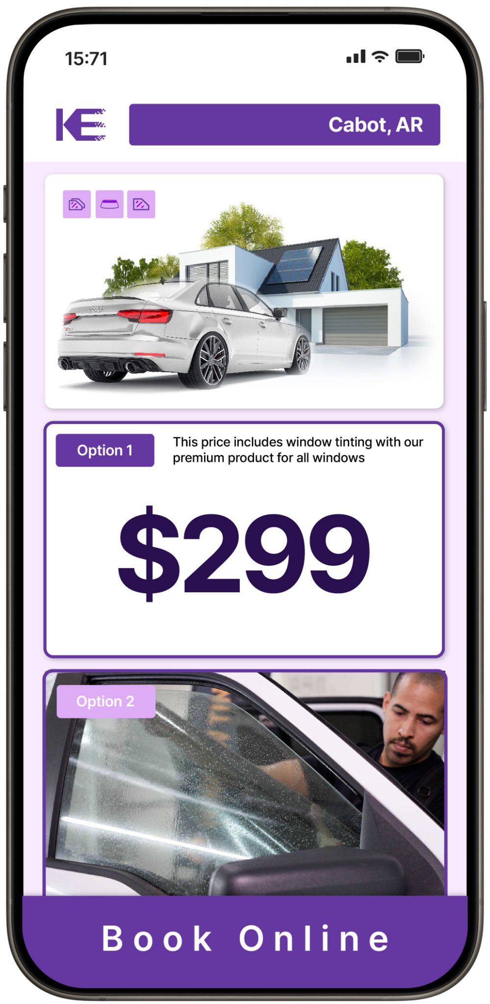 View Competitive Window Tinting Prices in Cabot, Arkansas