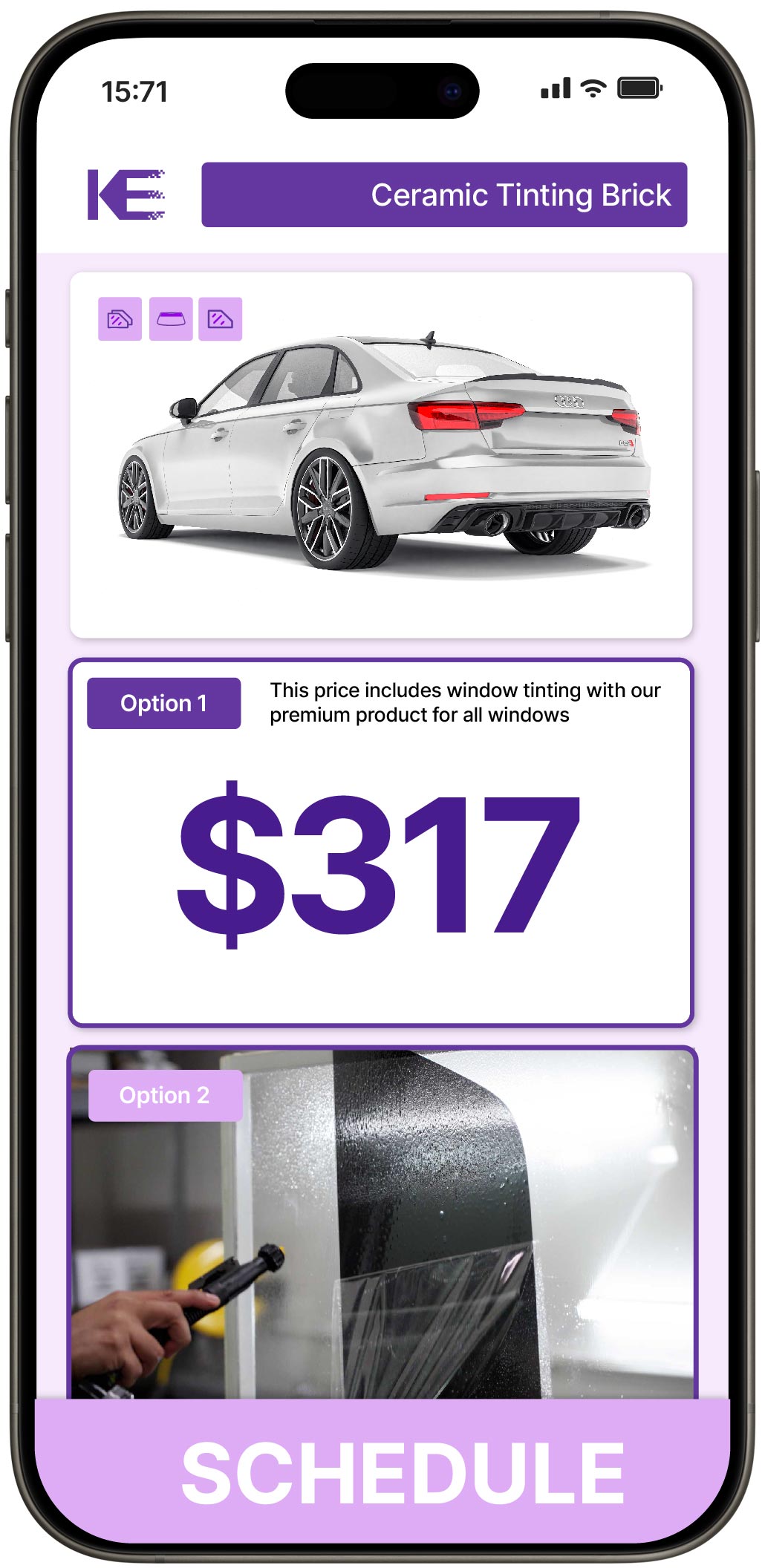 Ceramic Window Tinting Brick | Professional Tinting from $249