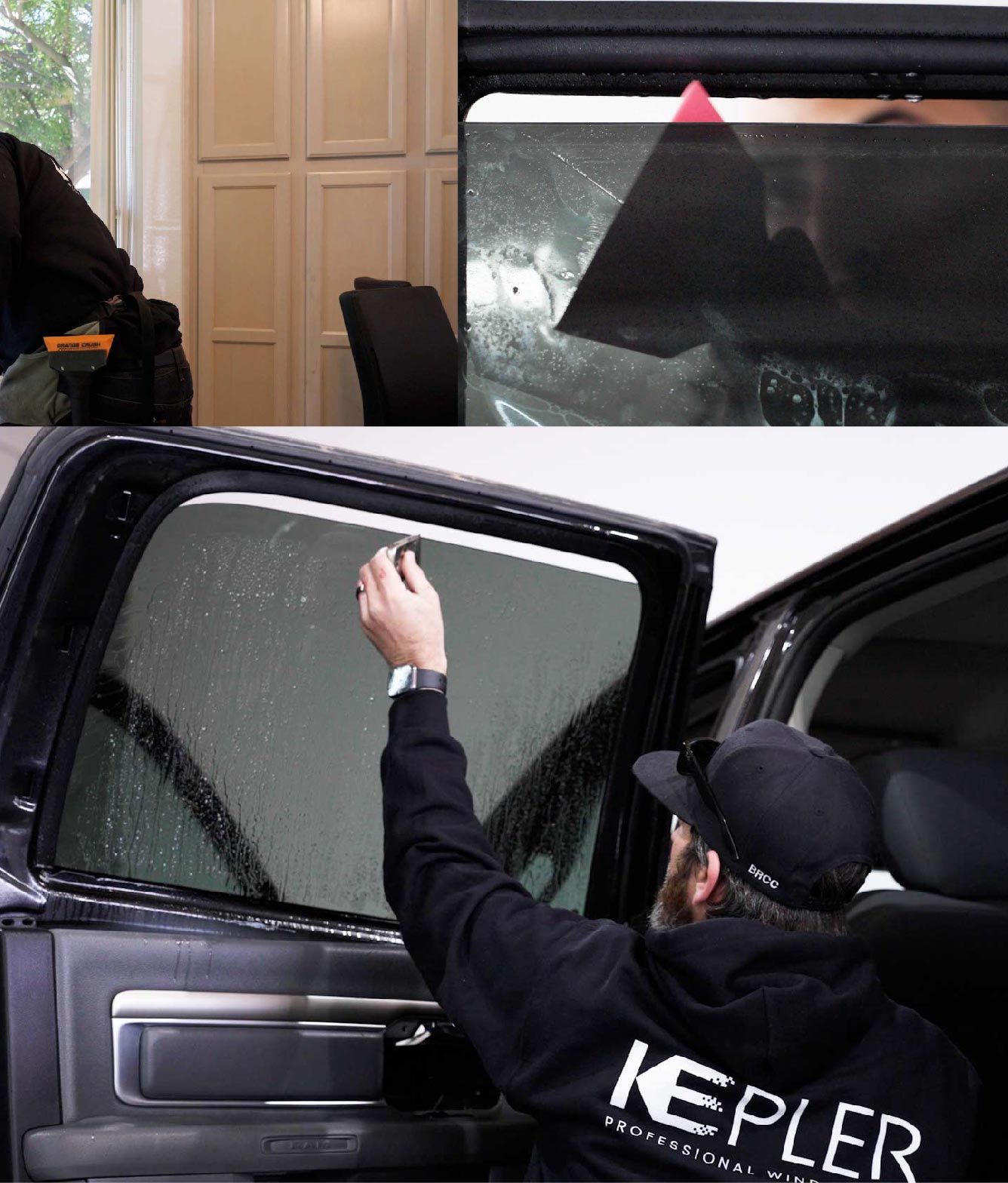 Kepler Window Tinting Specialists at Work in Norman, Oklahoma