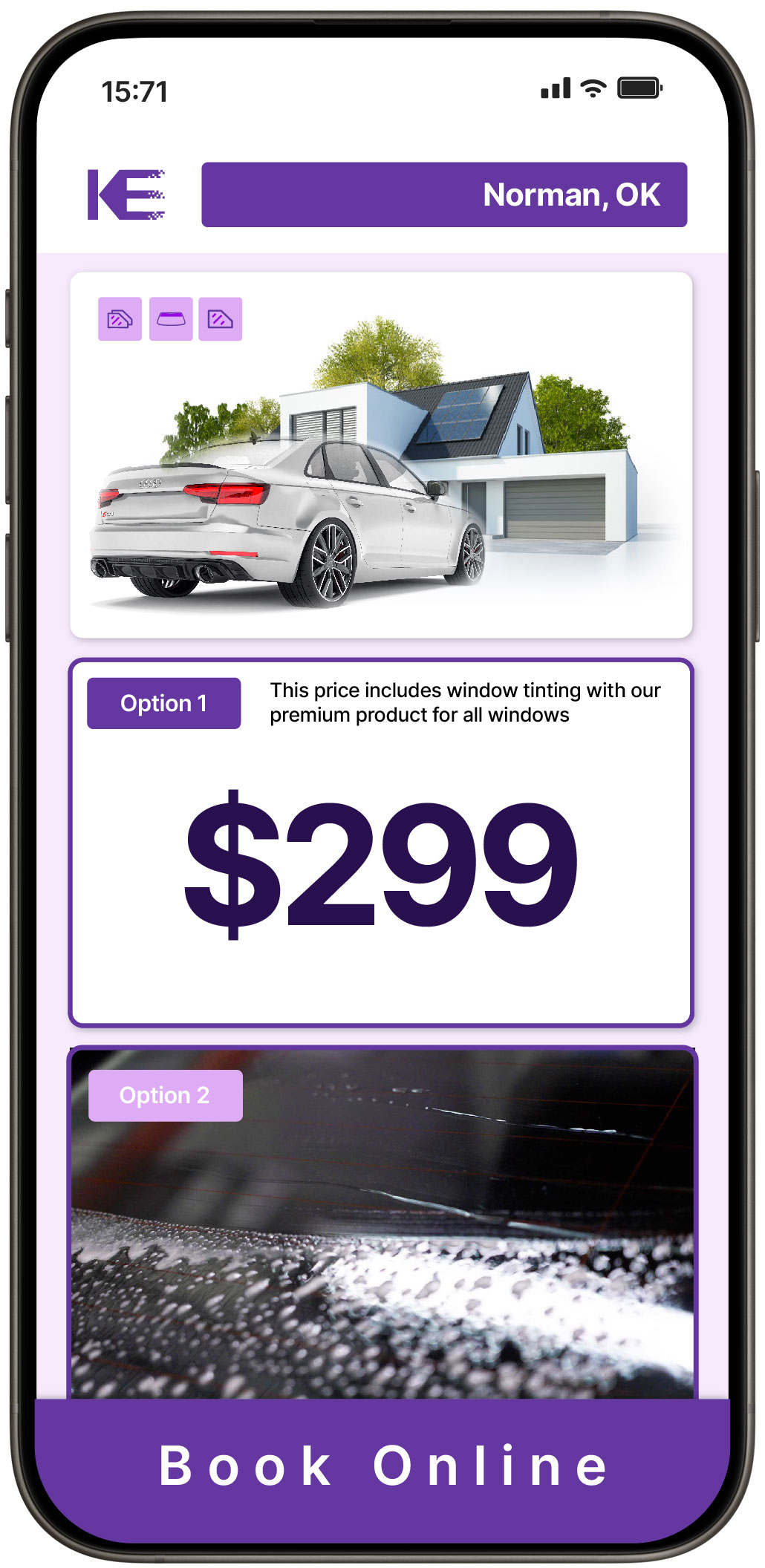 View Reasonable Tesla Window Tinting Costs in Bixby, Oklahoma