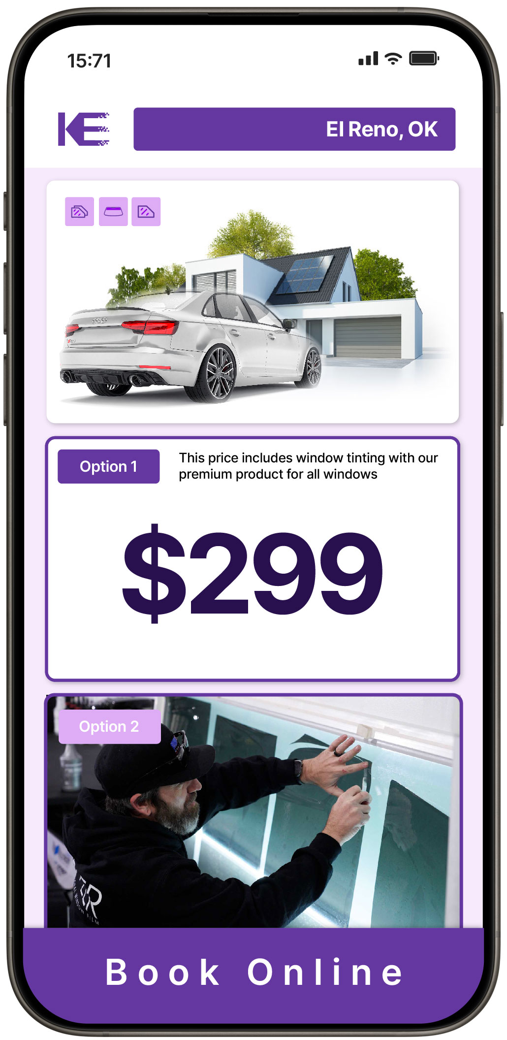 View Affordable Tesla Window Tinting Costs in Muskogee, Oklahoma