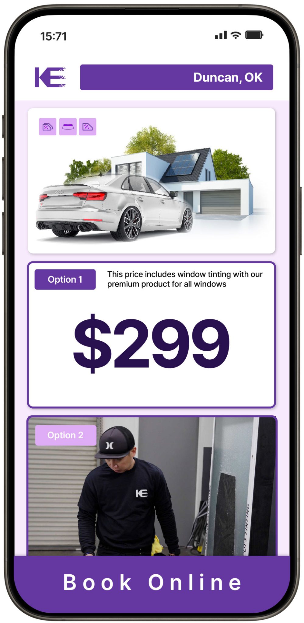 View Competitive Window Tinting Prices in Duncan, Oklahoma