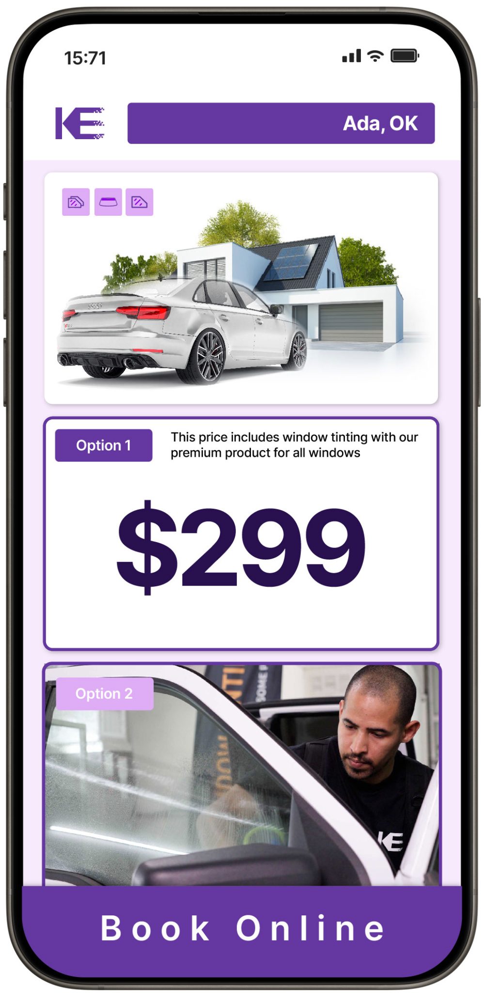 View Competitive Window Tinting Prices in Ada, Oklahoma