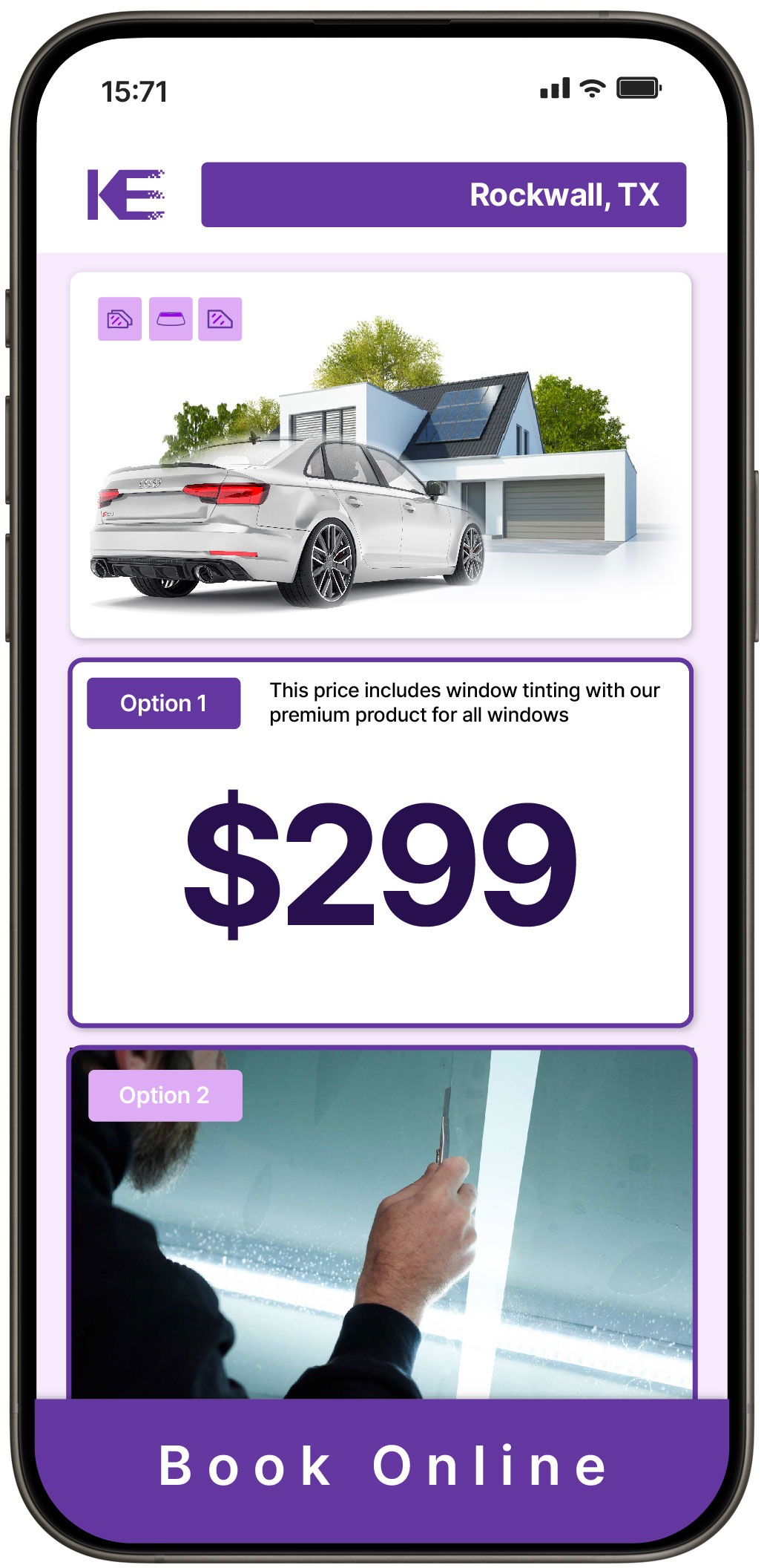 View Reasonable Tesla Window Tinting Costs in Lufkin, Texas